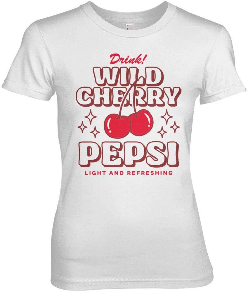 Pepsi Co T-Shirt Cherry Girly Tee