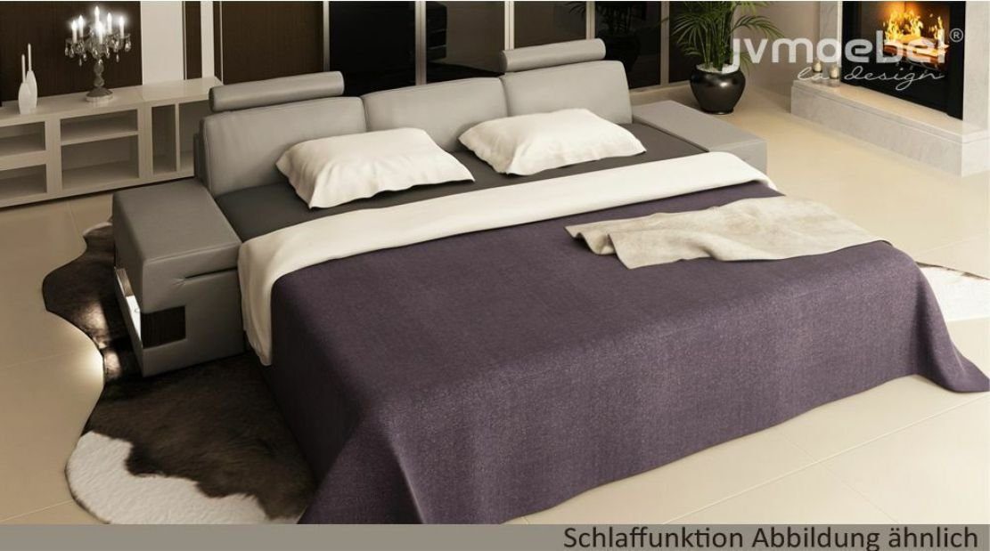 Couchen in Made graues Sofa Großes Textil Sitz Dreisitzer, Polser JVmoebel Europe Sofas 3 Sitzplatz