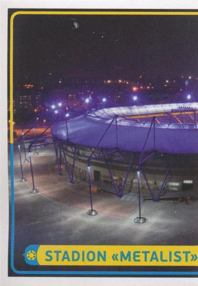Panini Sammelkarte Panini EM 2012 deutsche Version - Sticker 22 - Stadion Metalist