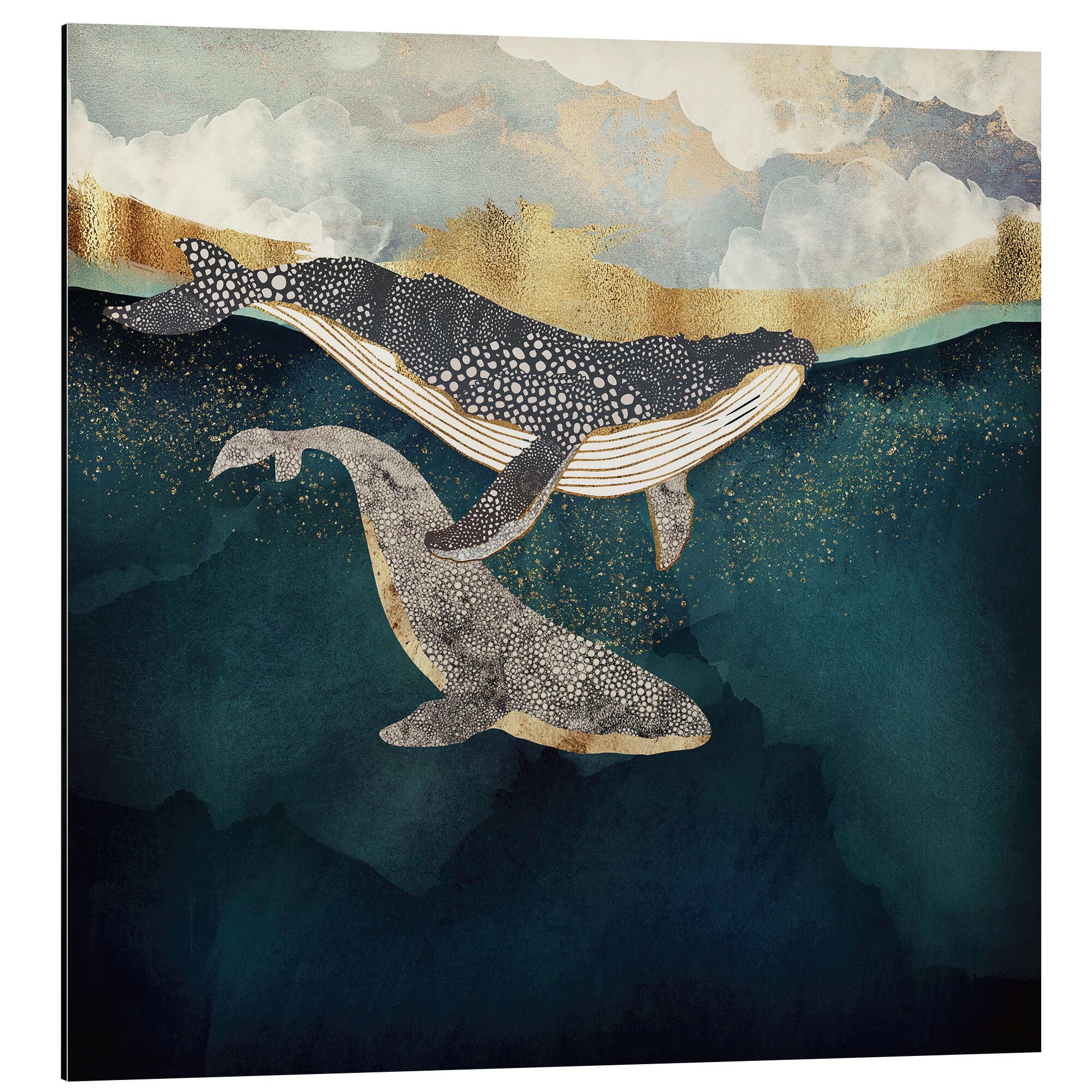 Posterlounge Wandbild Mutter und Kind II, SpaceFrog Designs, erhältlich als Poster, Leinwandbild, Wandsticker oder Acrylglasbild