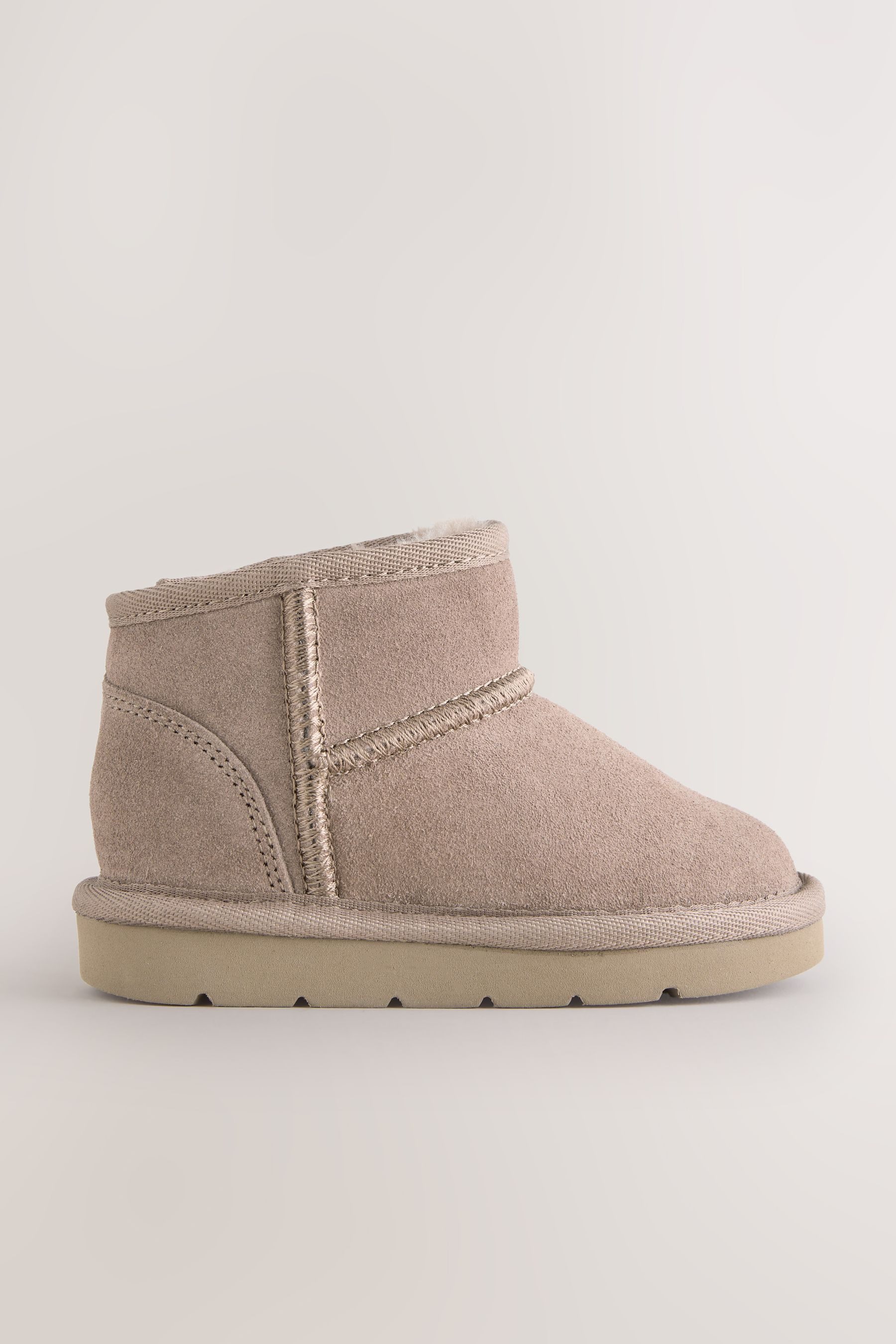 Next Wasserabweisende Schlupfstiefel aus Veloursleder Babystiefel (1-tlg)