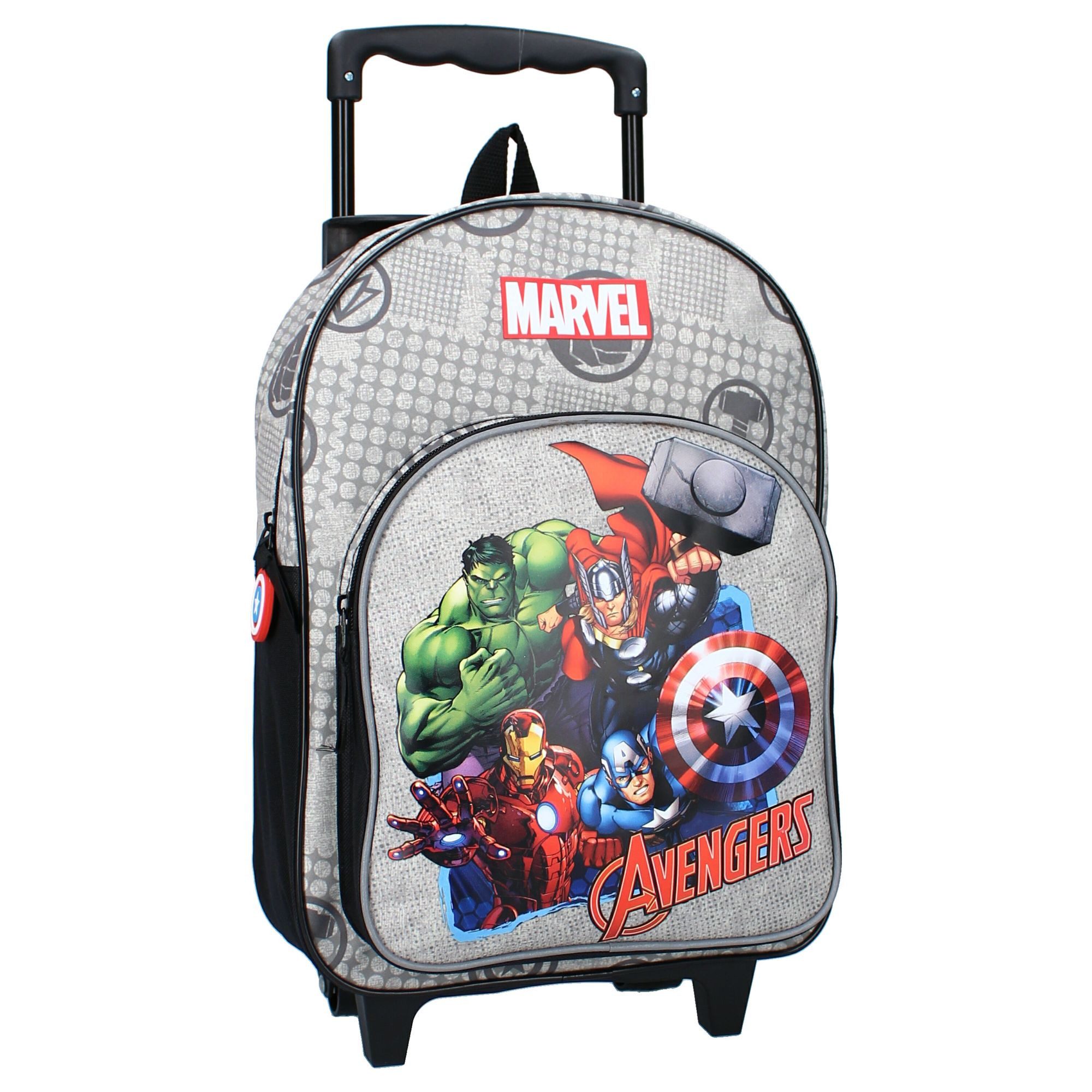 Vadobag Kindergartentasche Trolley Koffer Avengers Safety Shield 38 cm