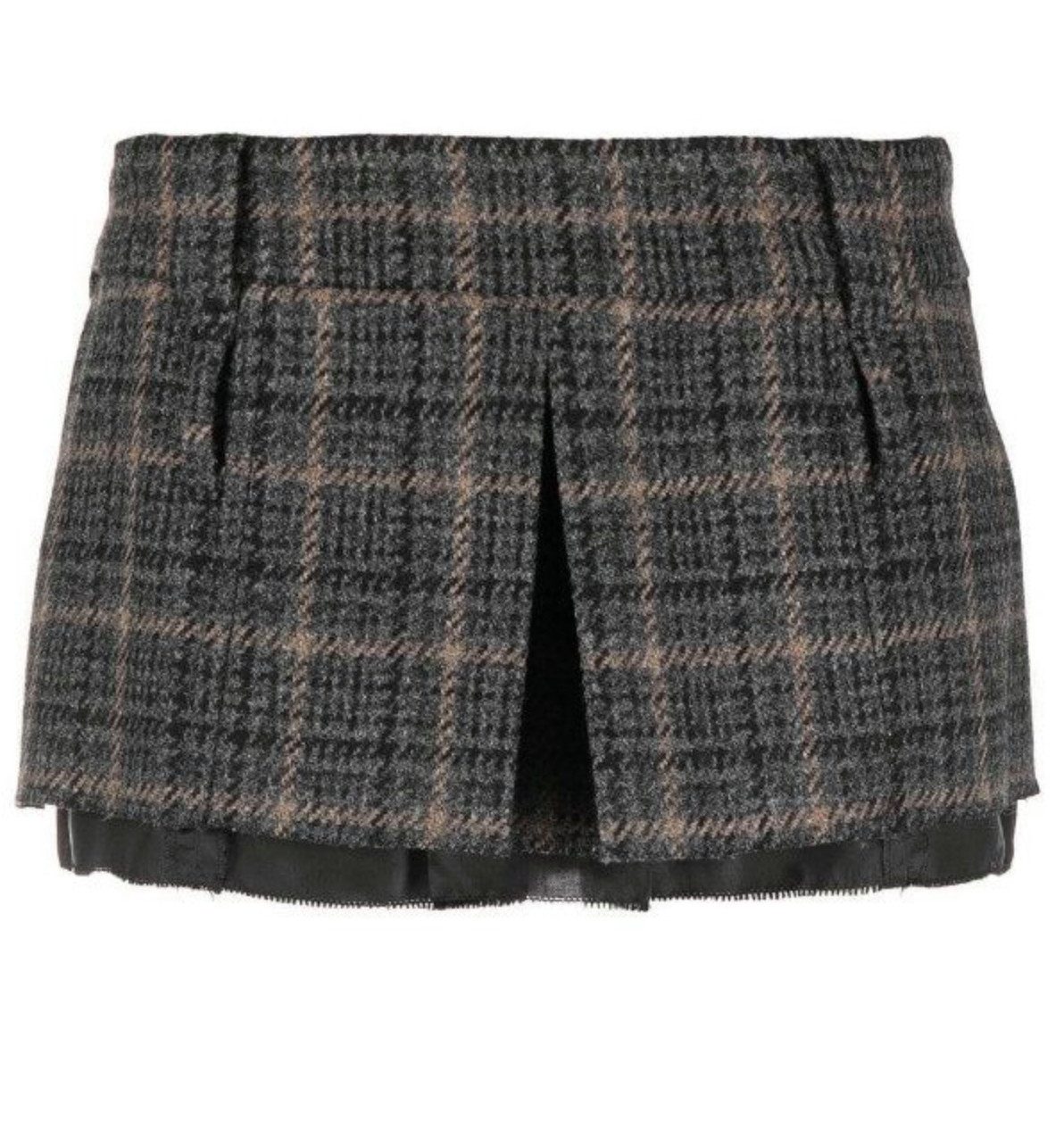 Miu Miu Minirock Minirock Check Runway Tennisrock Mini Rock Tennis Short Sk günstig online kaufen