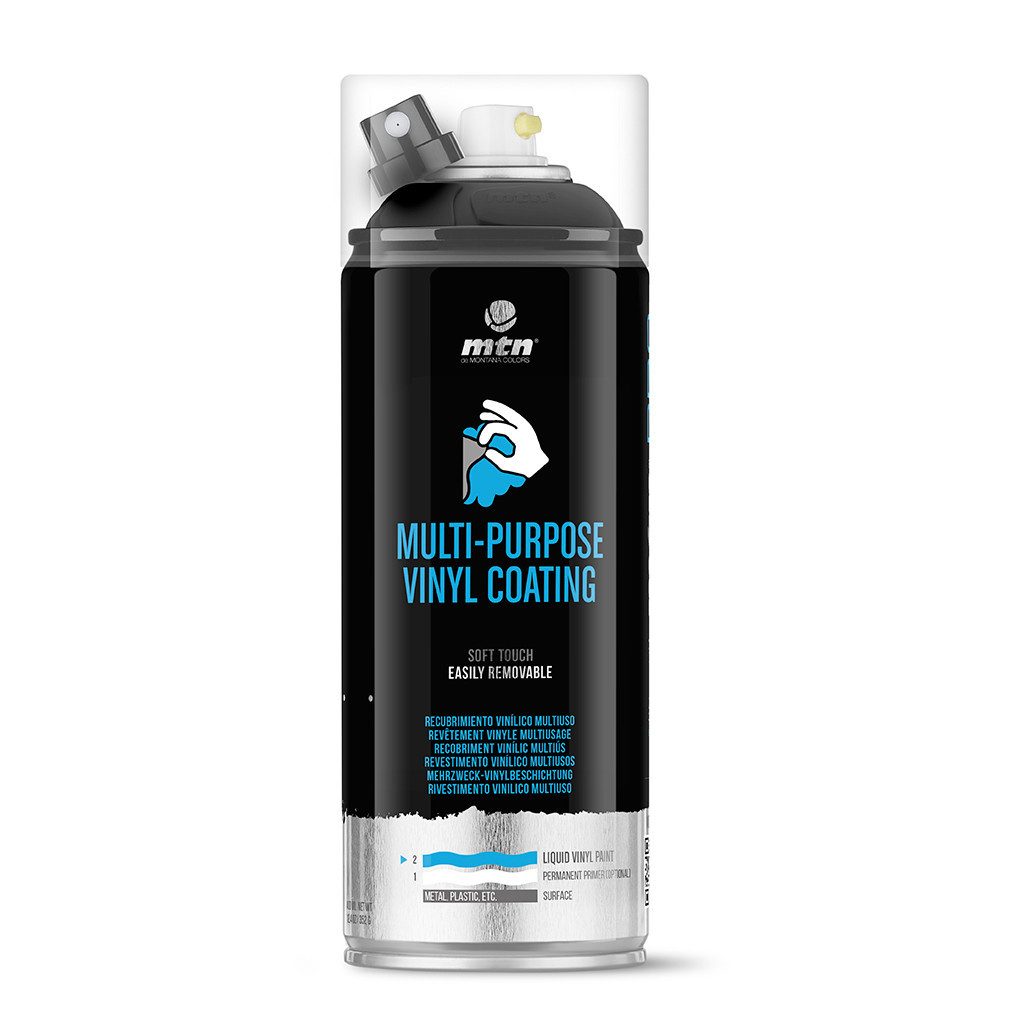 MTN Sprühlack Abziehbares Vinyl-Beschichtung Spray, matt Soft Touch, 400ml, MTN