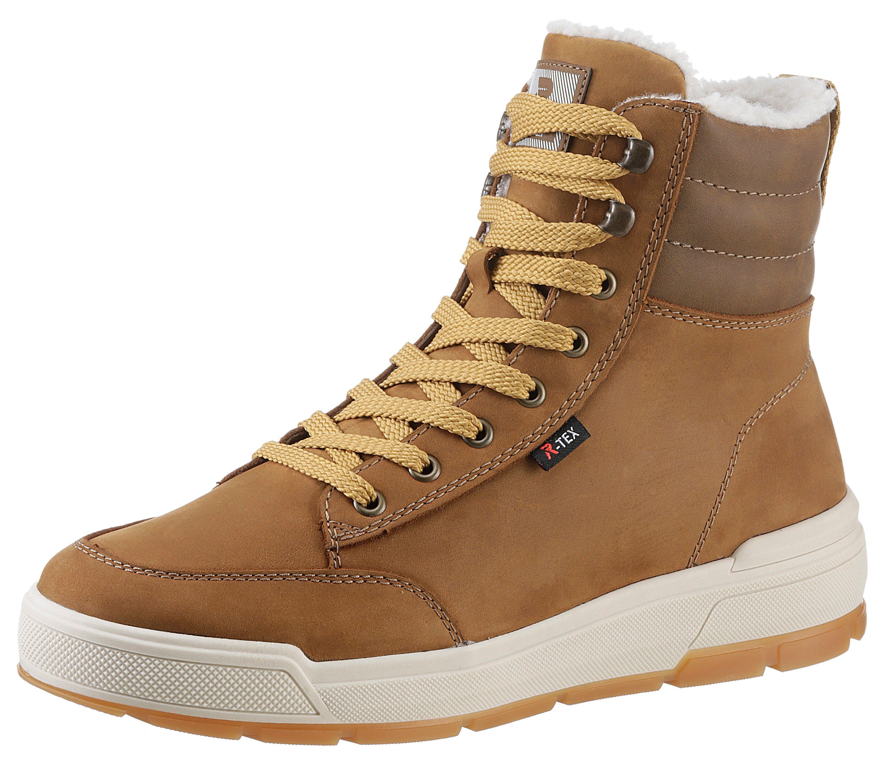 Rieker EVOLUTION Winterboots mit TEX-Membran cognac-braun