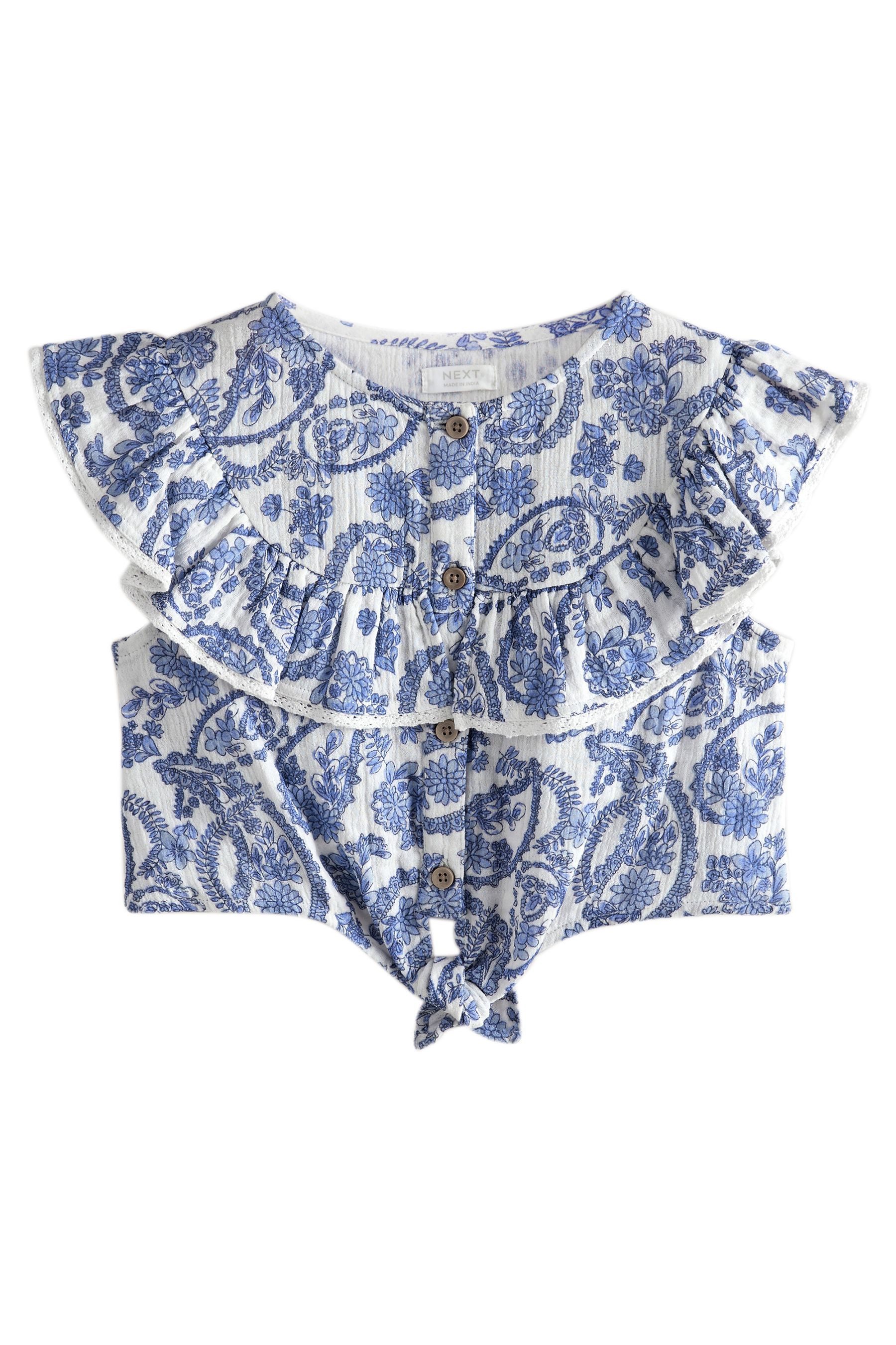 Next Blusenshirt Bluse zum Binden aus günstig online kaufen