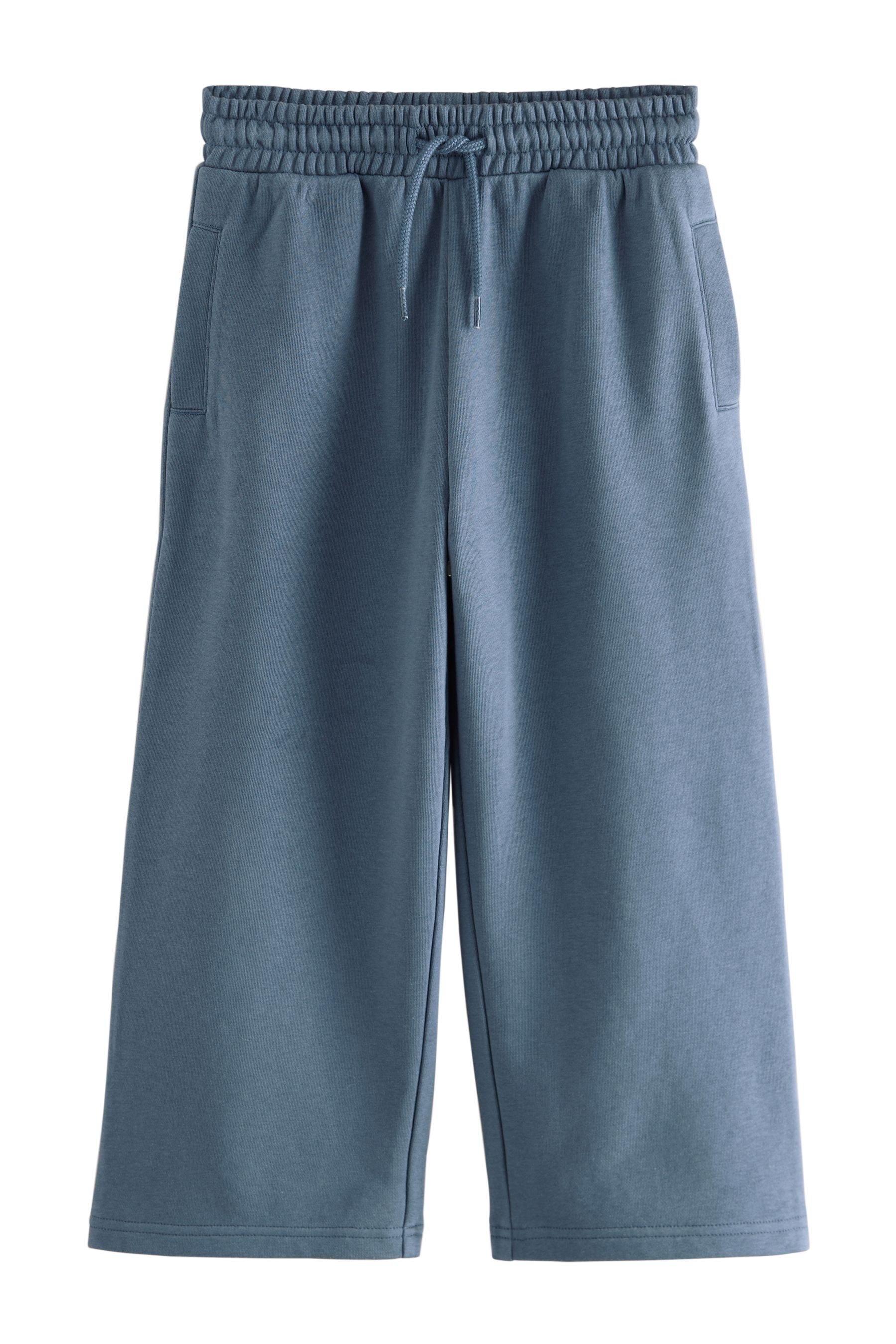 Next Jogginghose Basic-Jogginghose mit weitem Bein (1-tlg)