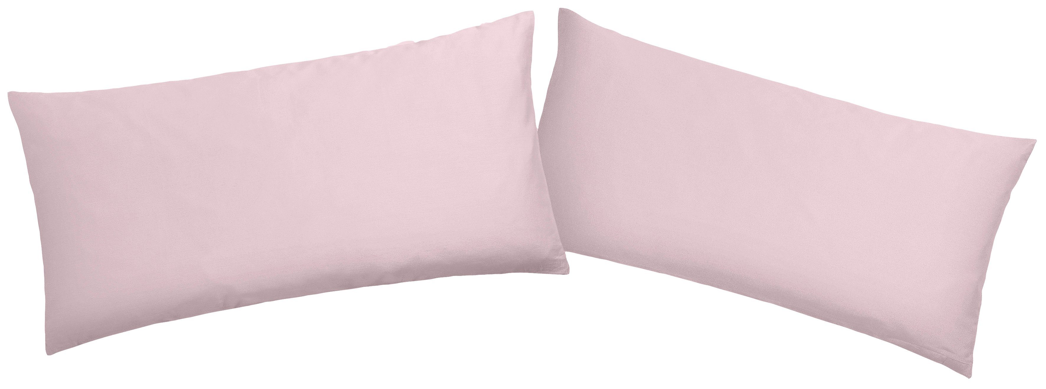 OTTO home Kissenbezug Desner 100% Microfaser, extra weich, allergikerfreundlich, (2 Stück), uni Kissenhülle, Premium Qualität, schnell trocknend, pflegeleicht