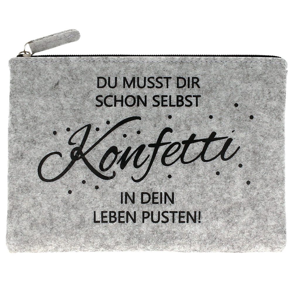 NOOR LIVING Kosmetiktasche aus Deko Filz günstig online kaufen