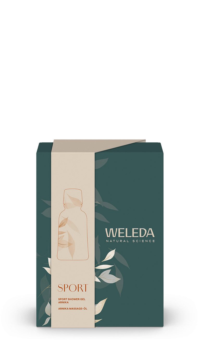 WELEDA Hautpflege-Set Sport Geschenkset Set, 2-tlg.