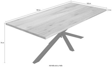 SIT Esstisch Tops&Tables, Tischplatte auf 4 cm aufgedoppelt