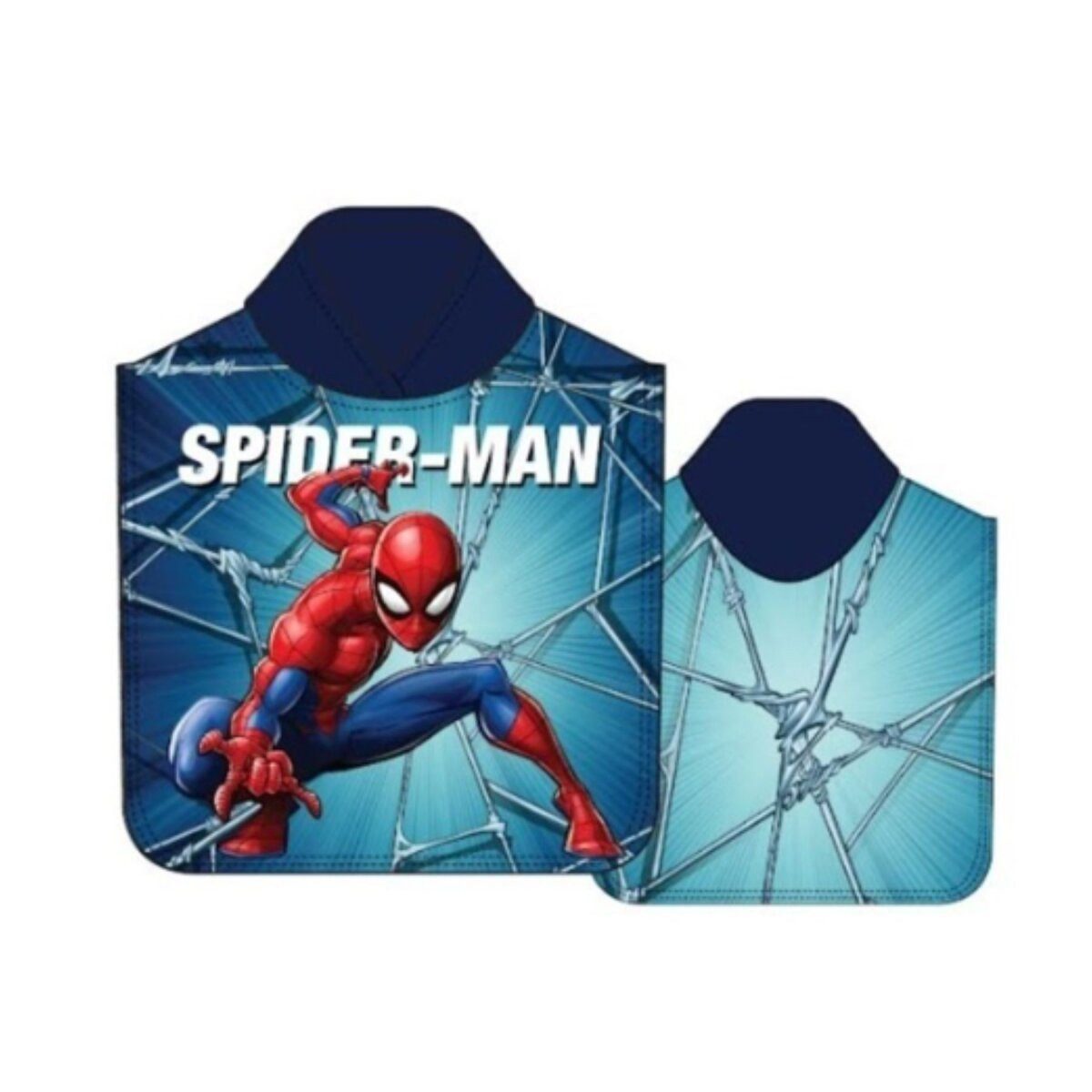 Spiderman Poncho Spiderman Kinder Hoody Towel Badeponcho mit Kapuze