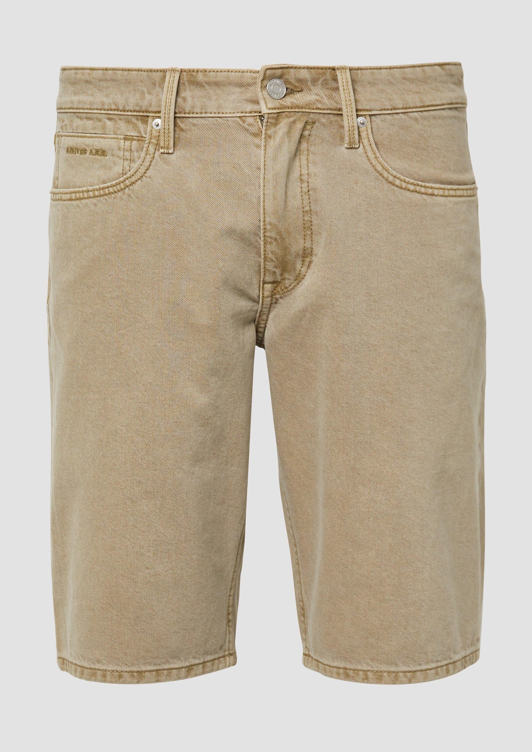 s.Oliver Jeansshorts Jeans-Hose Coloured Jeans-Bermuda / Regular Fit / Mid Rise