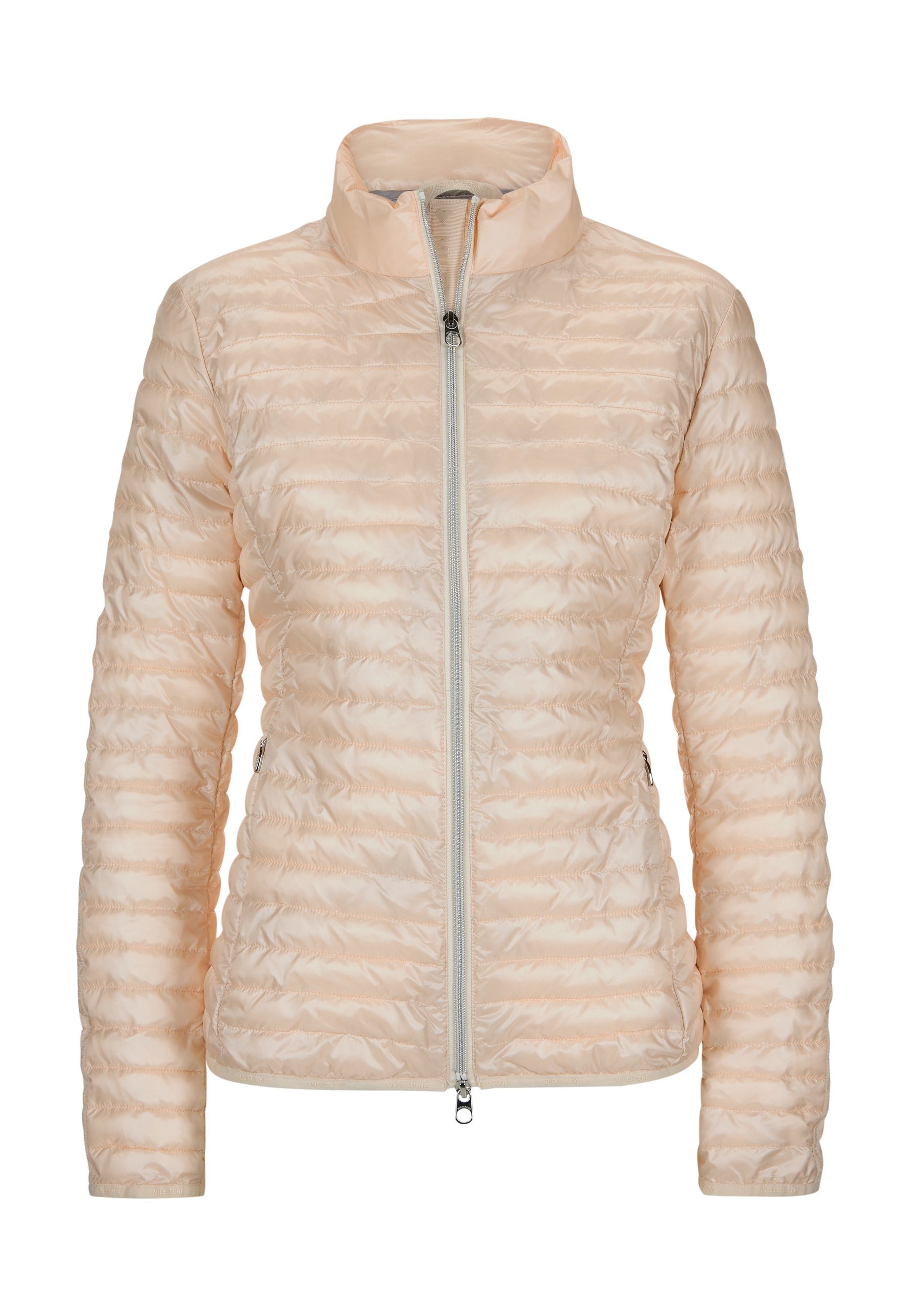 Milestone Steppjacke MSCalimero mit Zwei-Wege-Reißverschluss Hell beige | Übergangsjacken