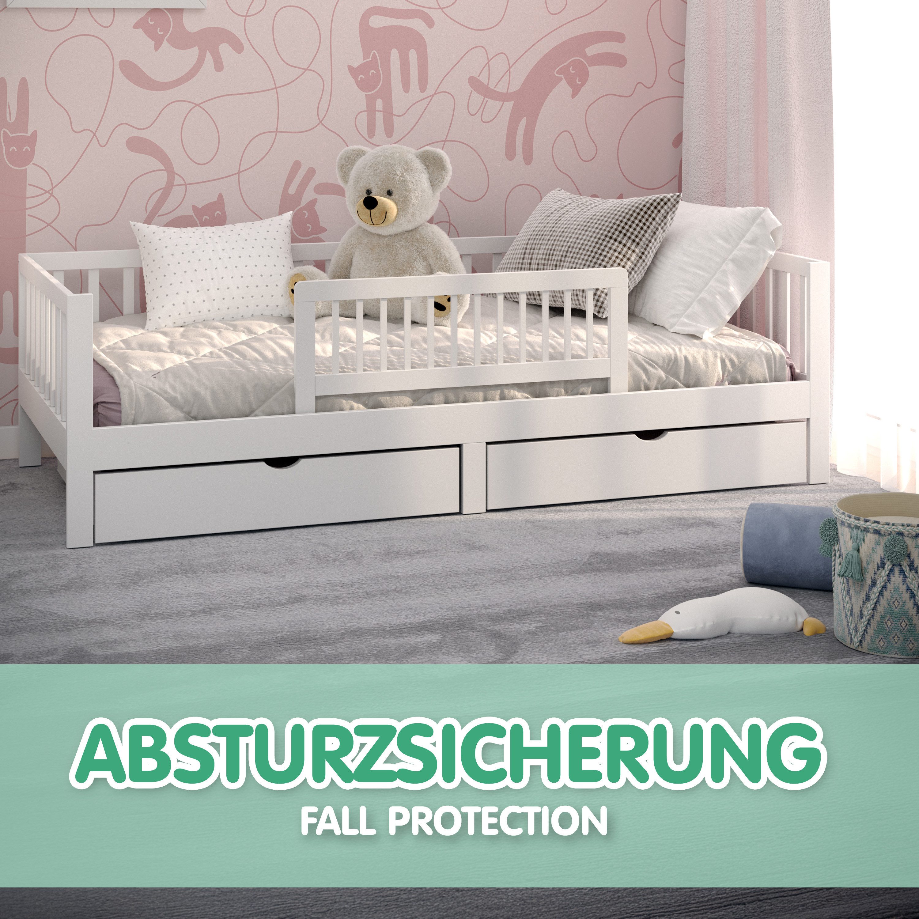 CADANI Bettschutzgitter Kinder Bettgitter BAR (1 St), auch als Bettgitter i günstig online kaufen