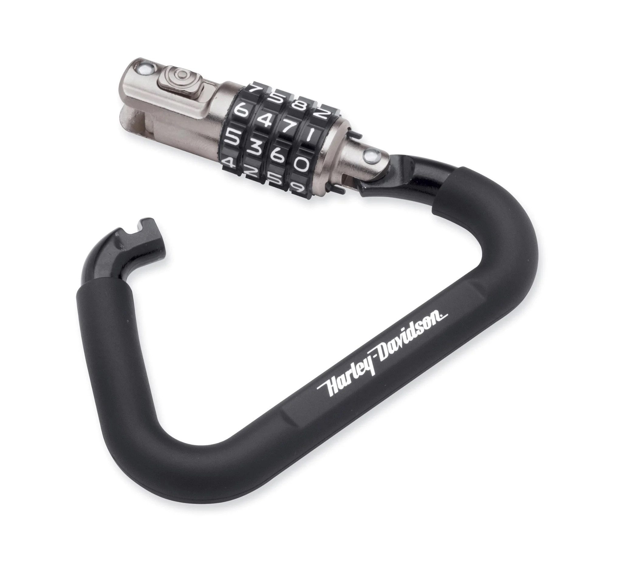 HARLEY-DAVIDSON Helmschloss Motorrad Zahlenschloss Klein Codiert Diebstahlschutz
