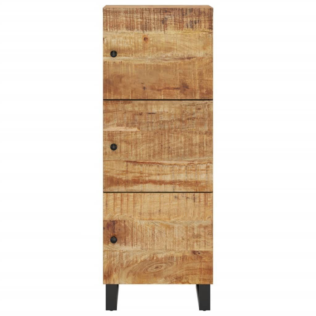 vidaXL Highboard Highboard mit 3 Türen 40x33x110 cm Massivholz & Eisen (1 S günstig online kaufen