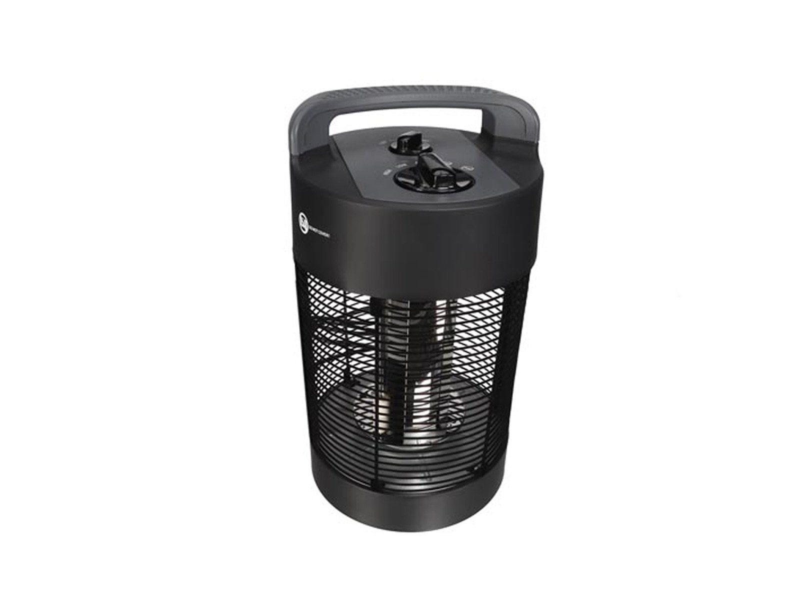 PEREL Terrassenstrahler, 700 W, Infrarot Terrassen-heizstrahler elektrisch Strom Wärmestrahler, H 22cm