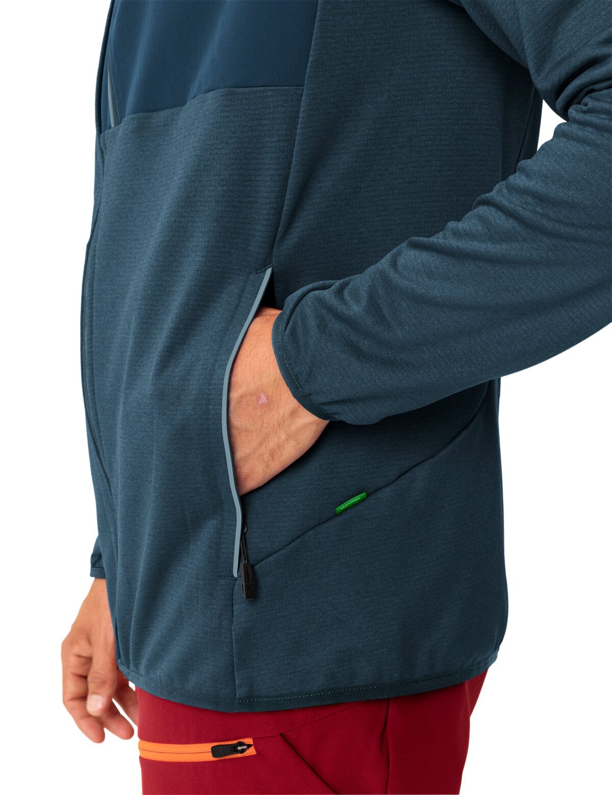 VAUDE Fleecejacke MEN'S TEKOA FLEECE JACKET II für Sport- und Outdoormode, mit Kapuze