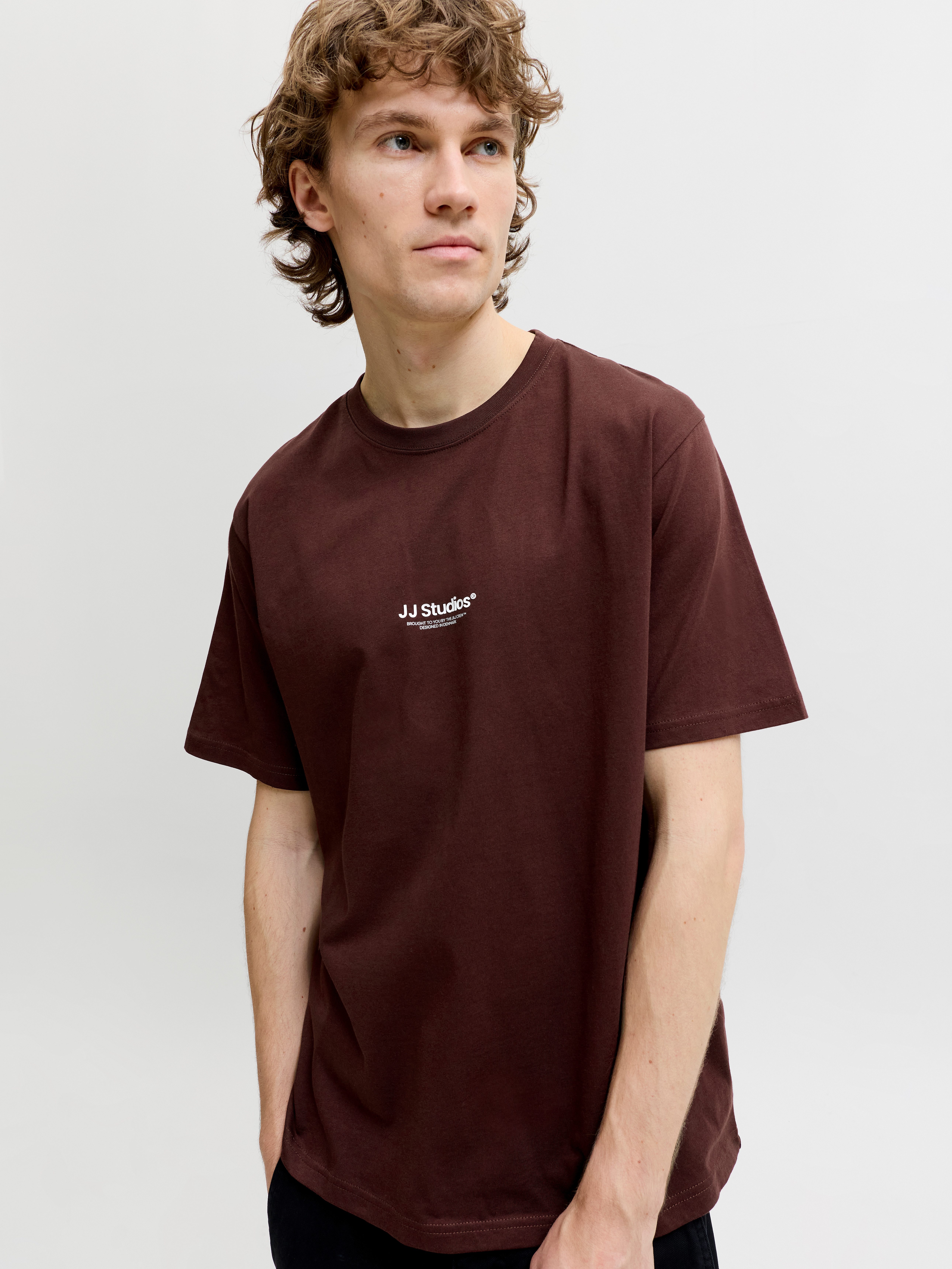 Jack & Jones T-Shirt JJESOHO TEE SS CREW NECK NOOS Baumwolle, relaxed fit