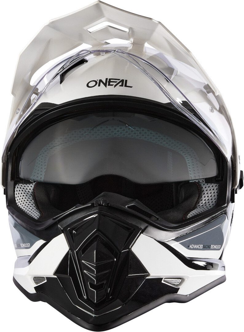 O’NEAL Motocrosshelm Sierra R Motocross Helm, vorbereitet für Kommunikationssystem,integriertes Sonnenvisier