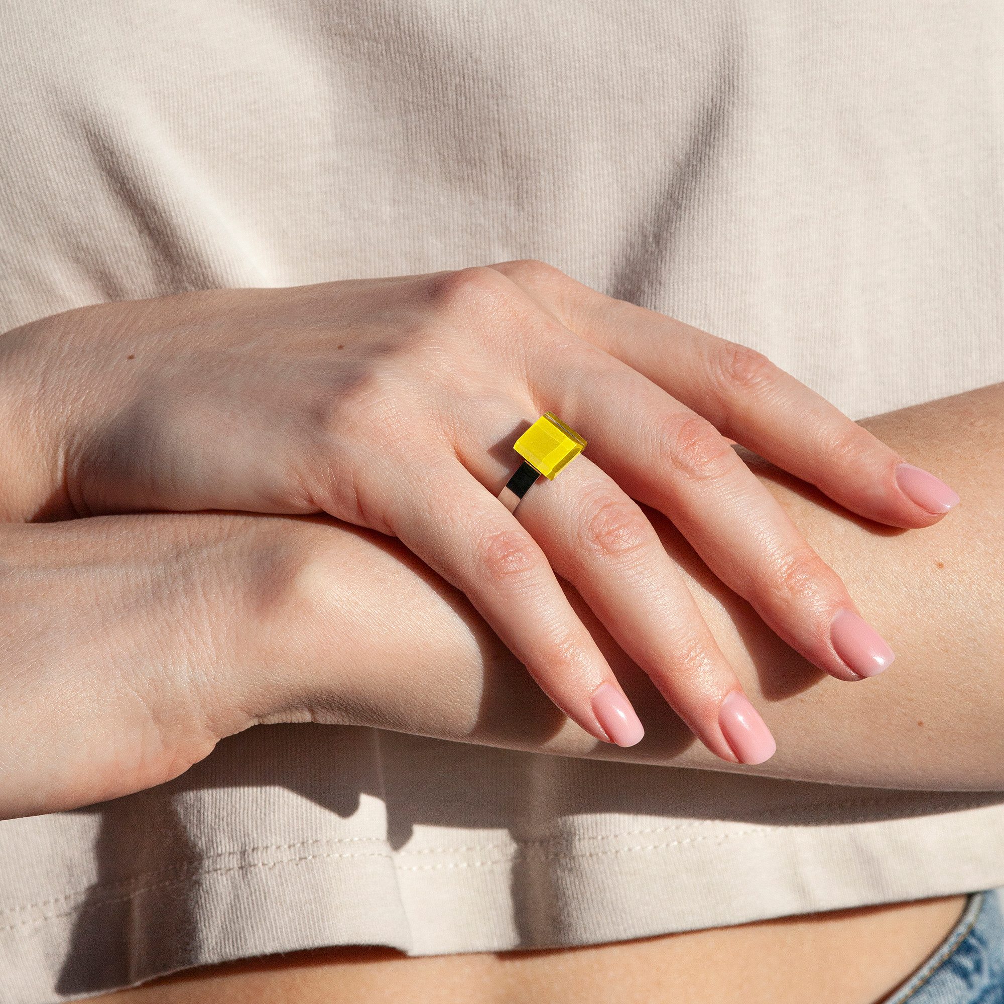 ALEXASCHA Fingerring Kleiner Ring mit Stein günstig online kaufen