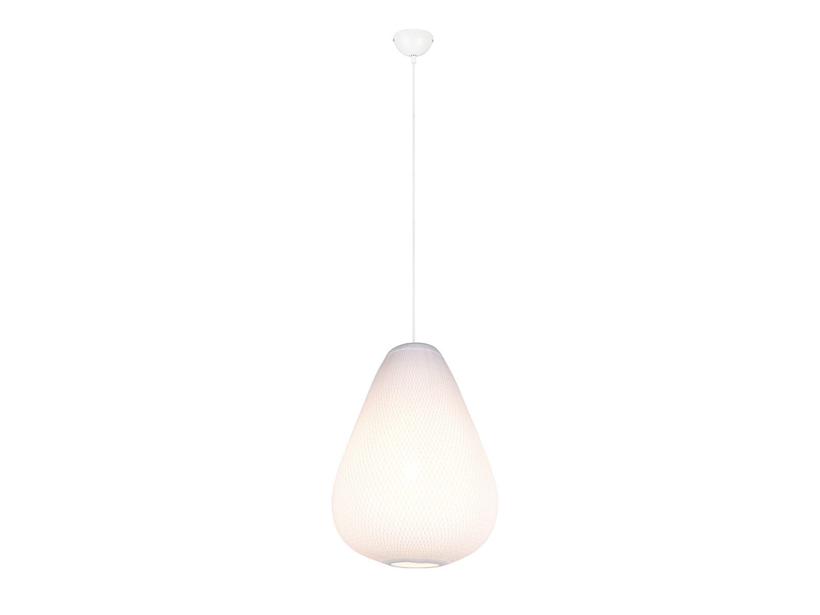 Reality Leuchten LED Pendelleuchte, Dimmfunktion, LED wechselbar, über Lichtschalter in 3 Stufen dimmbar, warmweiß, hängend über-n Esstisch Lampenschirm gemütliche Stoff-lampe, Ø 35cm