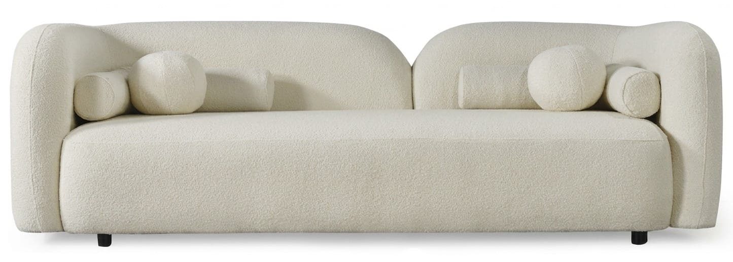 JVmoebel 3-Sitzer 3 Sitzer Sofa Wohnzimmer Modern Stoffbezug Mittlerer Härtegrad Neu, 1 Teile, Made in Europa