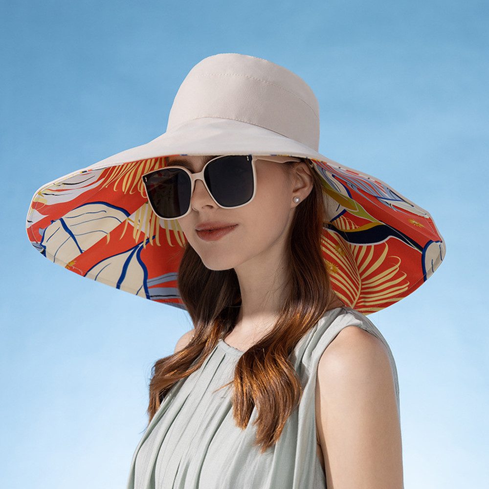 XDeer Sonnenhut Sonnenhut Damen, Sonnenschutz Sommerhut für Damen Breite Kr günstig online kaufen