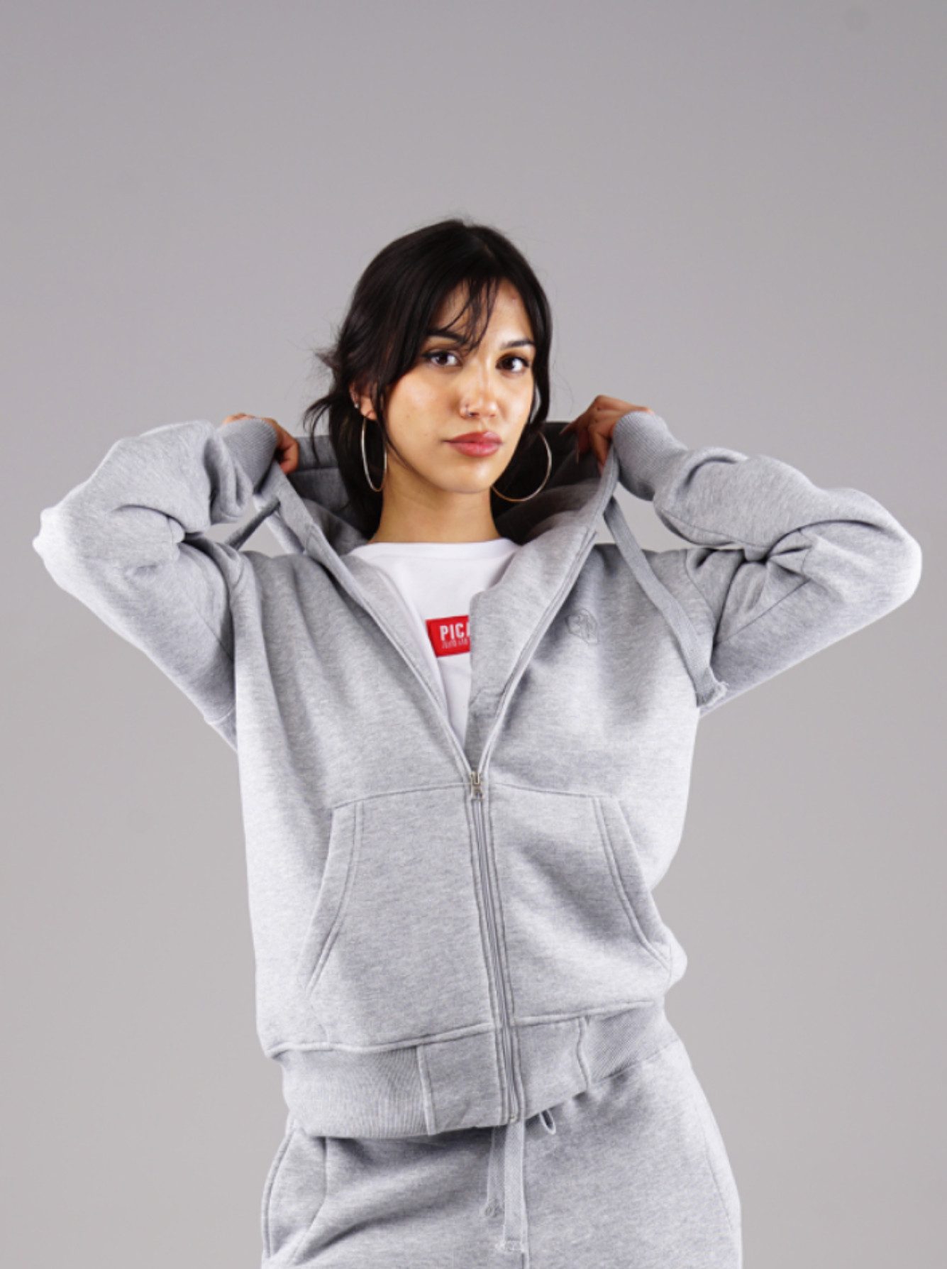 PICALDI Jeans Sweatjacke Zip Hoodie Hustle günstig online kaufen