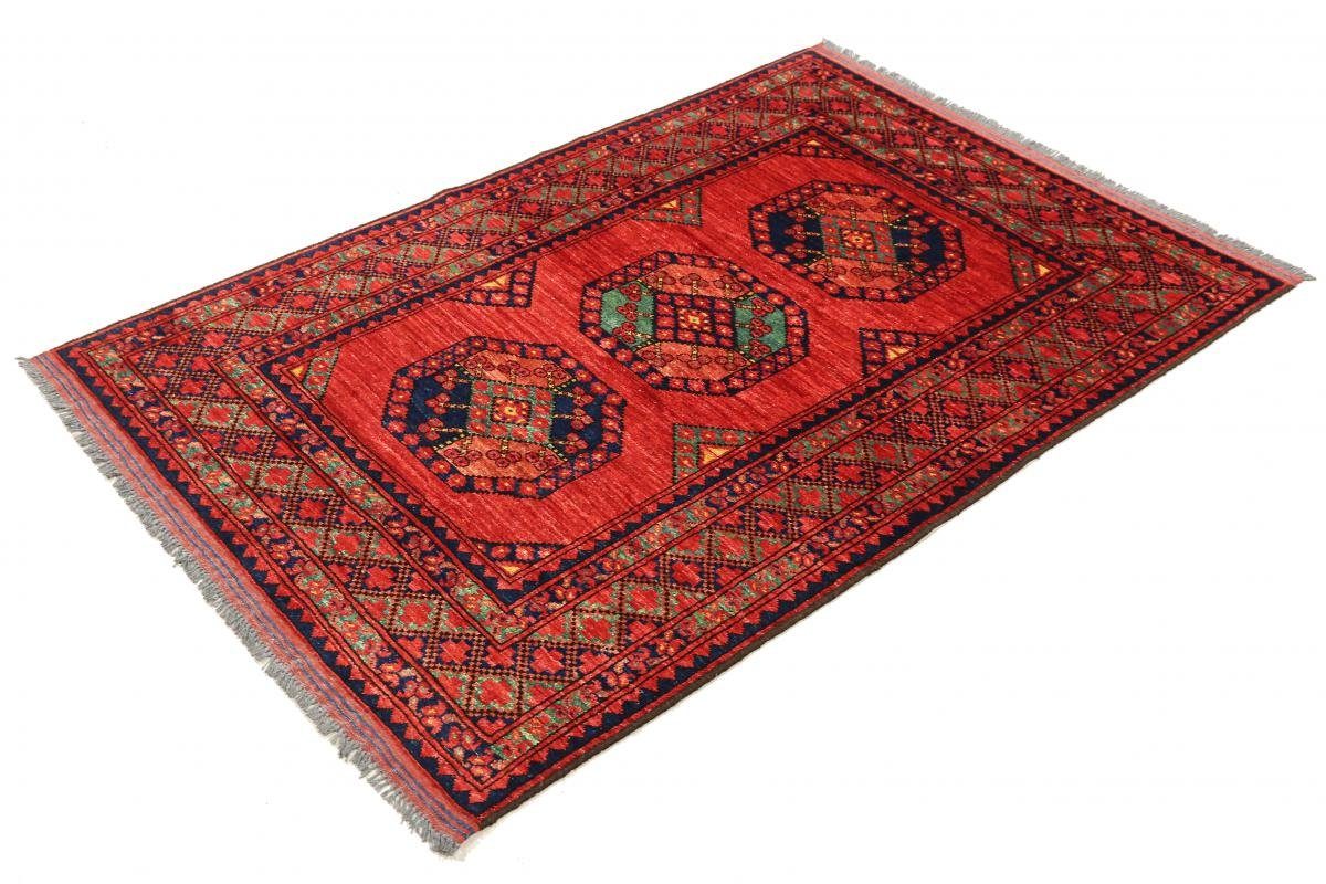 Höhe: Trading, Ersari Afghan Handgeknüpfter Nain rechteckig, Orientteppich 123x183 mm Orientteppich, 6