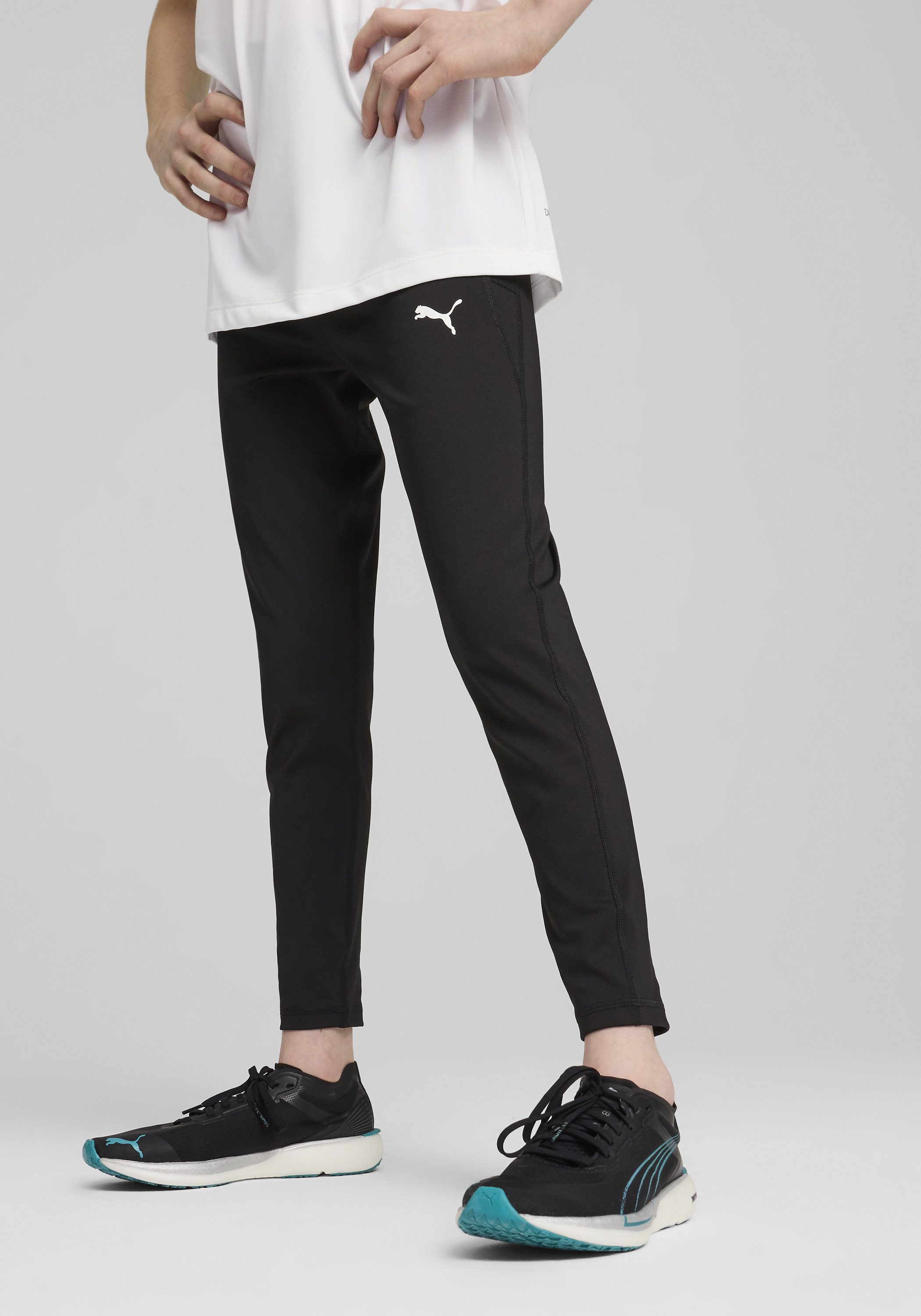 PUMA Leggings TAD ESS HIGH WAIST 78 TIGHTS G atmungsaktives Material, mit DryCELL Technologie, schmale Passform