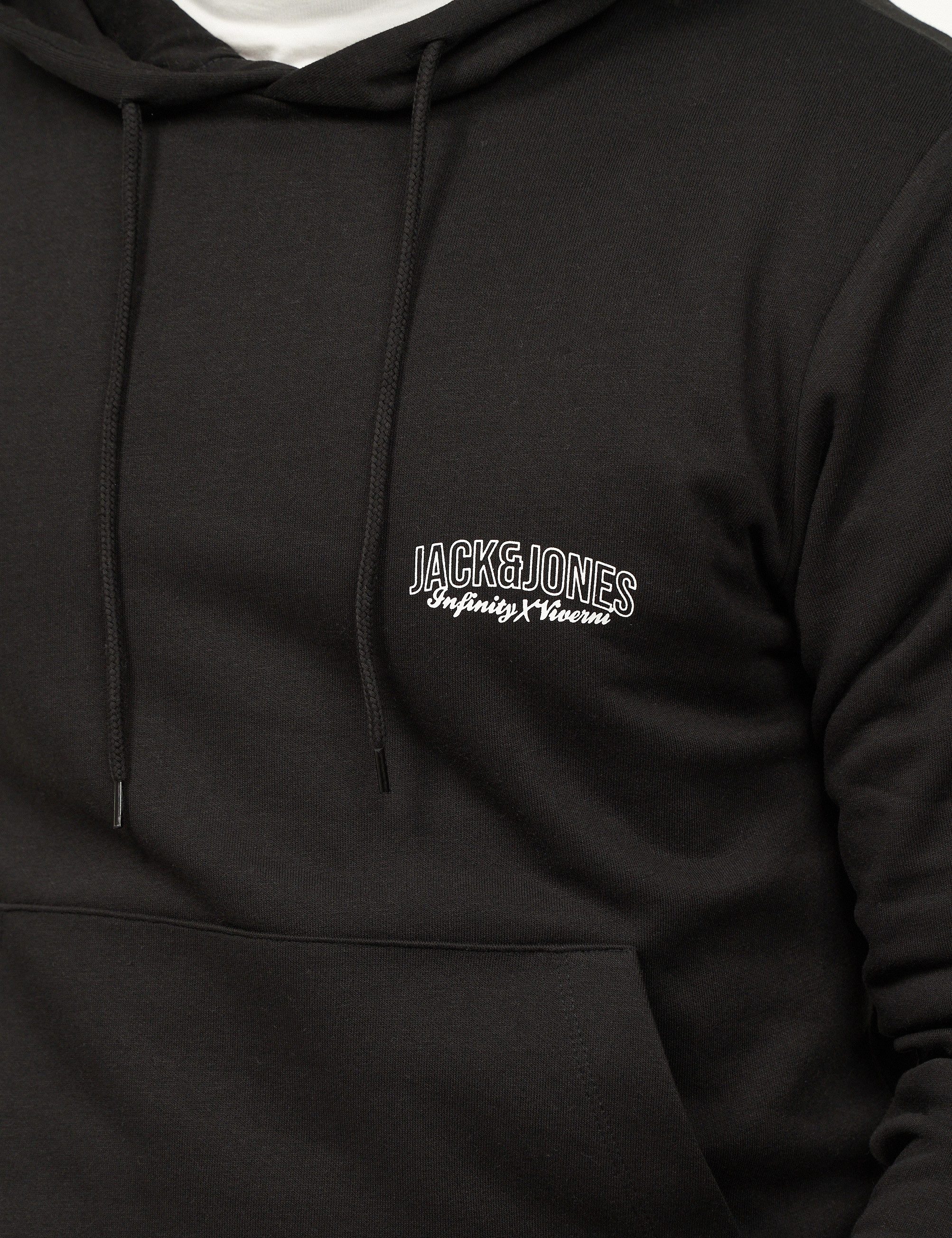 Jack & Jones Hoodie Kapuzenpullover Sweatshirt Kapuzensweatshirt Herren Pullover mit Logopatch und Kapuze im Regular Fit
