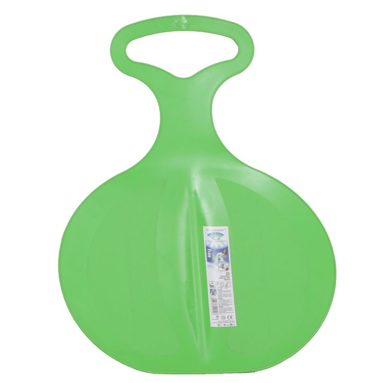 Prosperplast Schlitten Kinderschlitten, Rutsch-Schlitten Free 198, aus Kunststoff mit Haltegriff