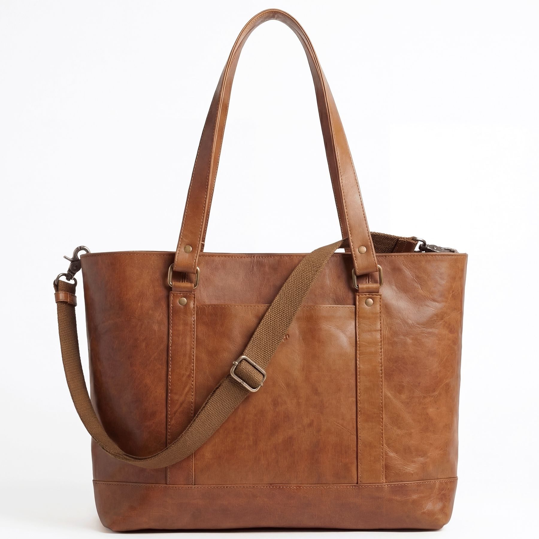 SID & VAIN Umhängetasche echt Leder Handtasche Schultertasche braun SKYLAR, Shopper Echtleder für Damen, Schultertasche vintage-hellbraun