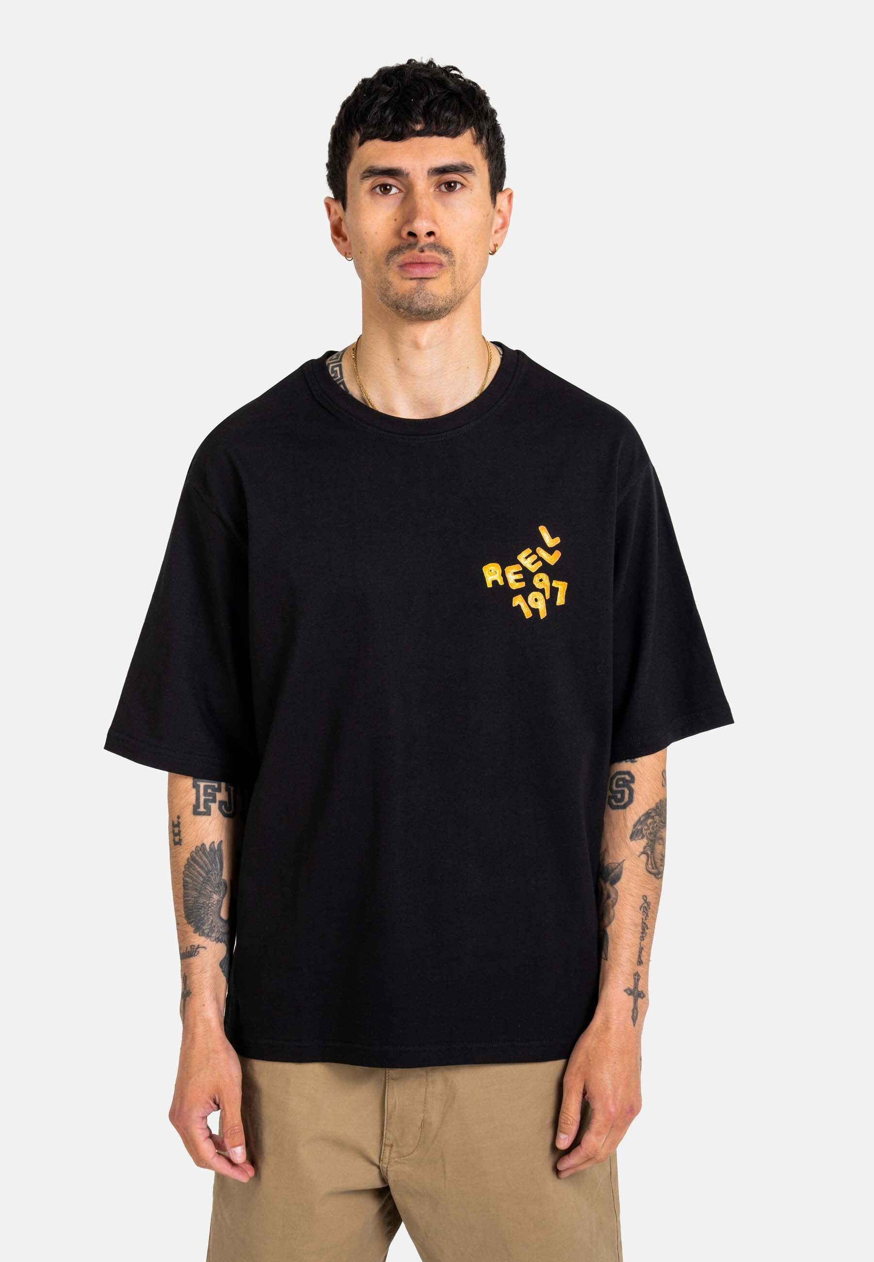 REELL T-Shirt Orange Peel