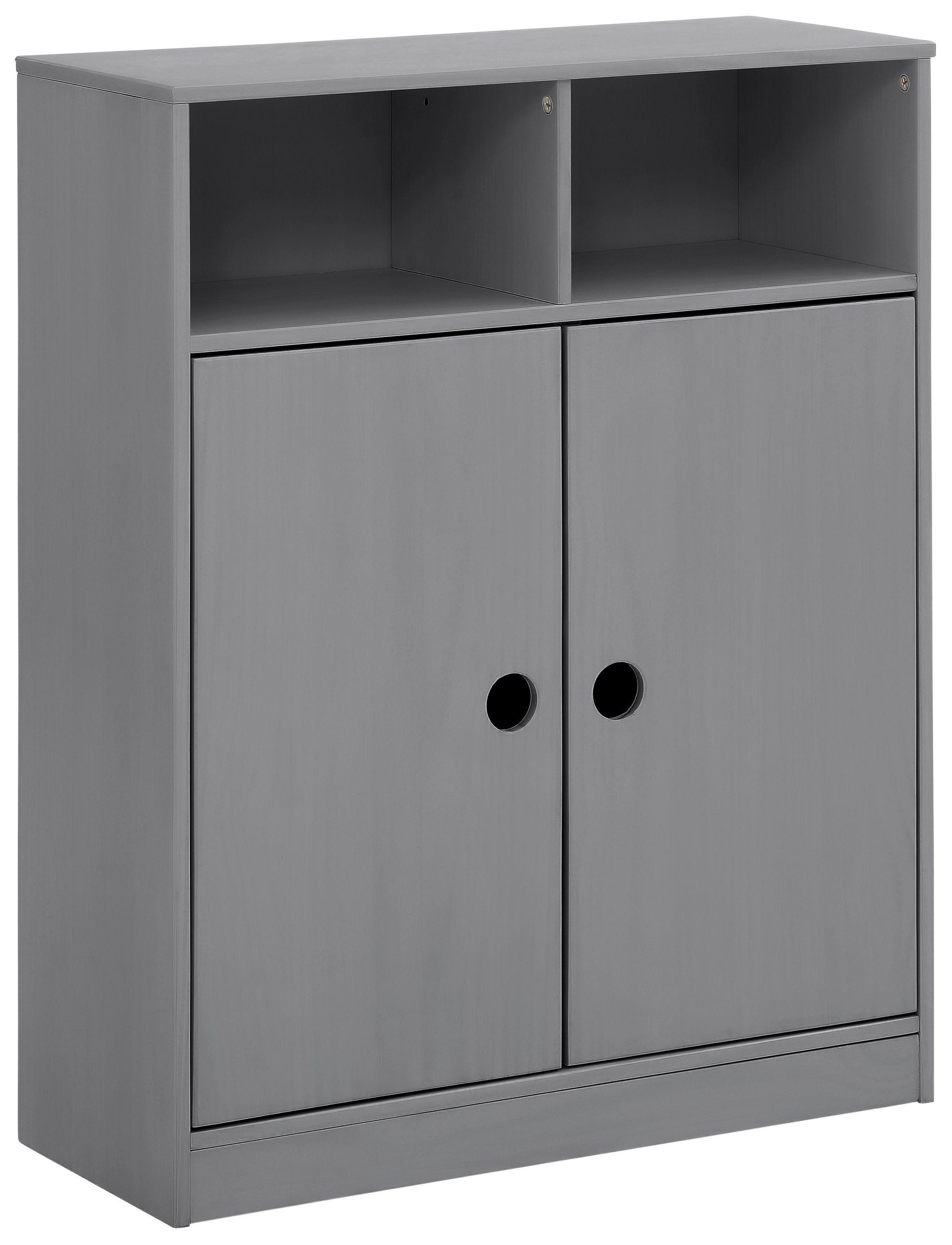 loft24 Kleiderschrank Allie grau