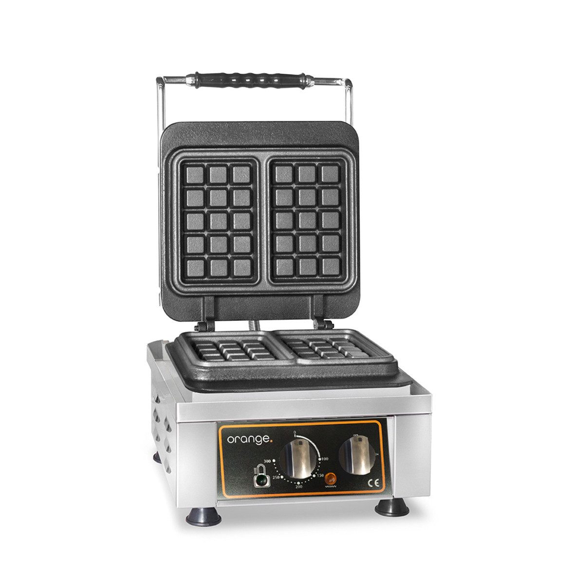 Orange Waffeleisen orange Waffeleisen Bruxelles, 2x (102 x 165 x 26 mm)