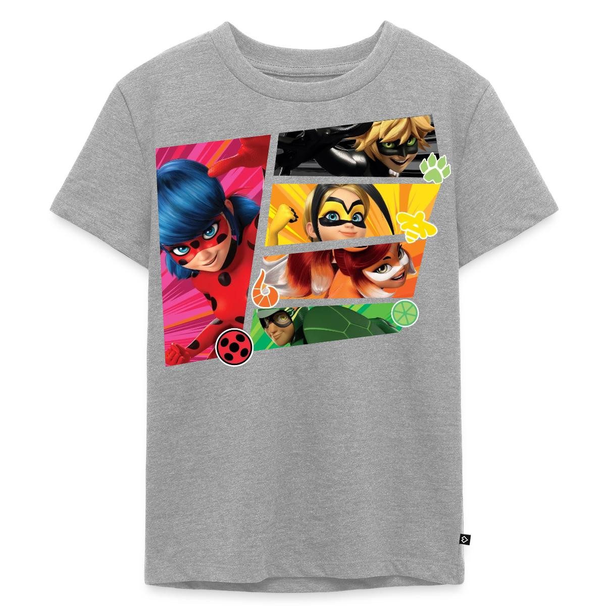 T-Shirt Miraculous Superhelden Kinder Premium T-Shirt