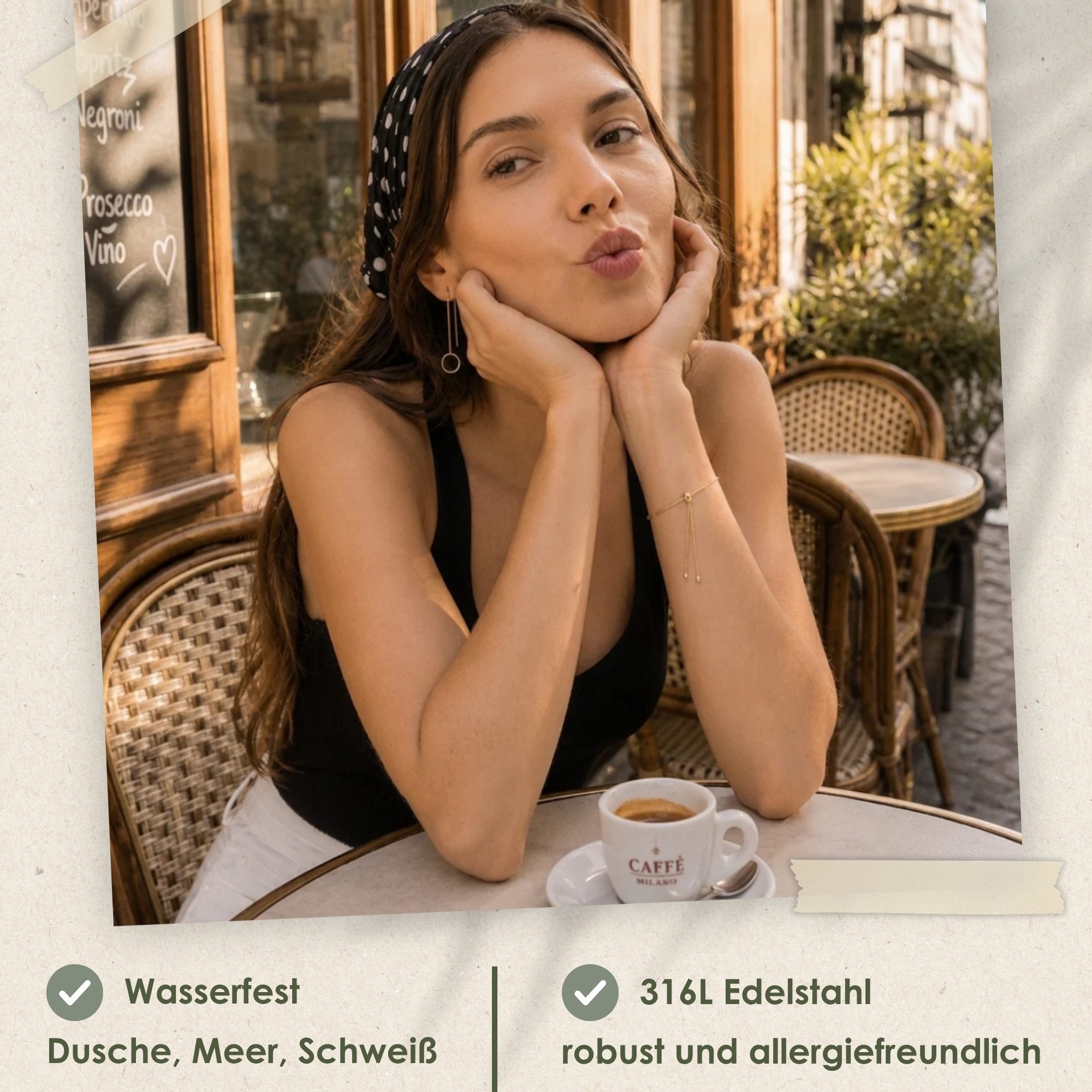 Heideman Schmuck-Adventskalender Summerbox Mailand silberfarben, Schmuckset mehrteilig Schmuck für Frauen - 5 Schmuckstücke