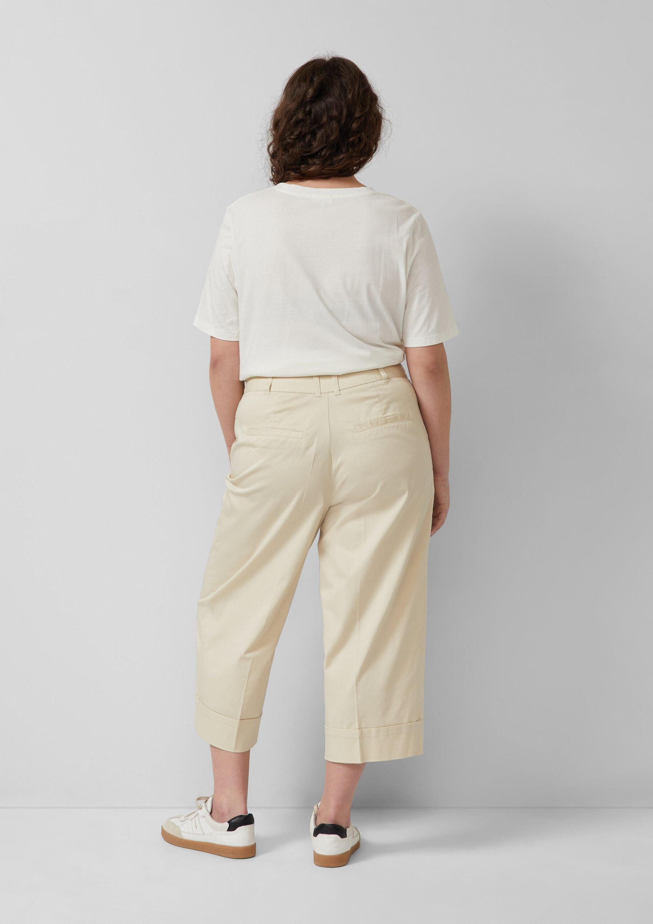 s.Oliver Culotte Hose Culotte mit Bügelfalte