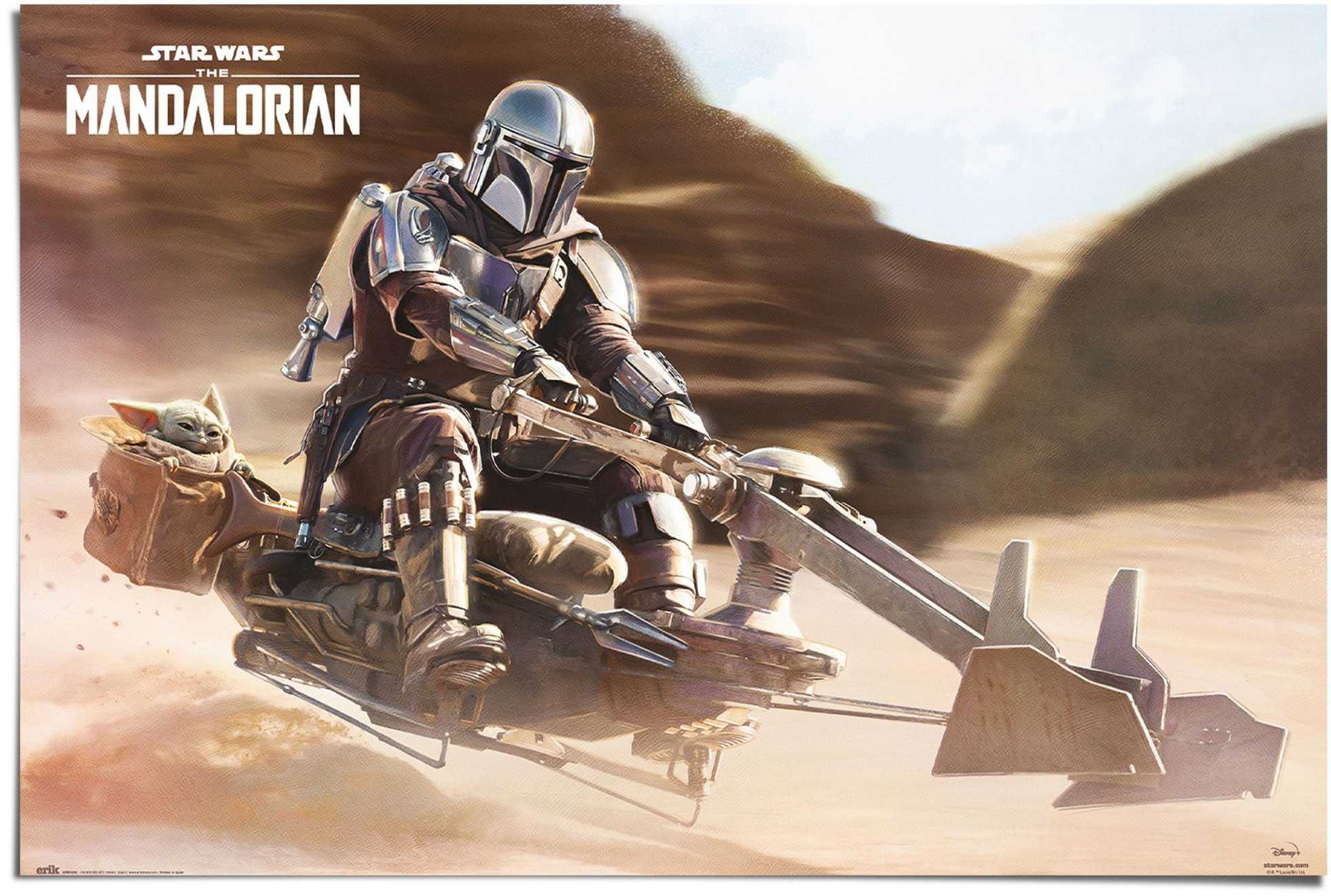 Reinders! Poster The Mandalorian - Speederbike