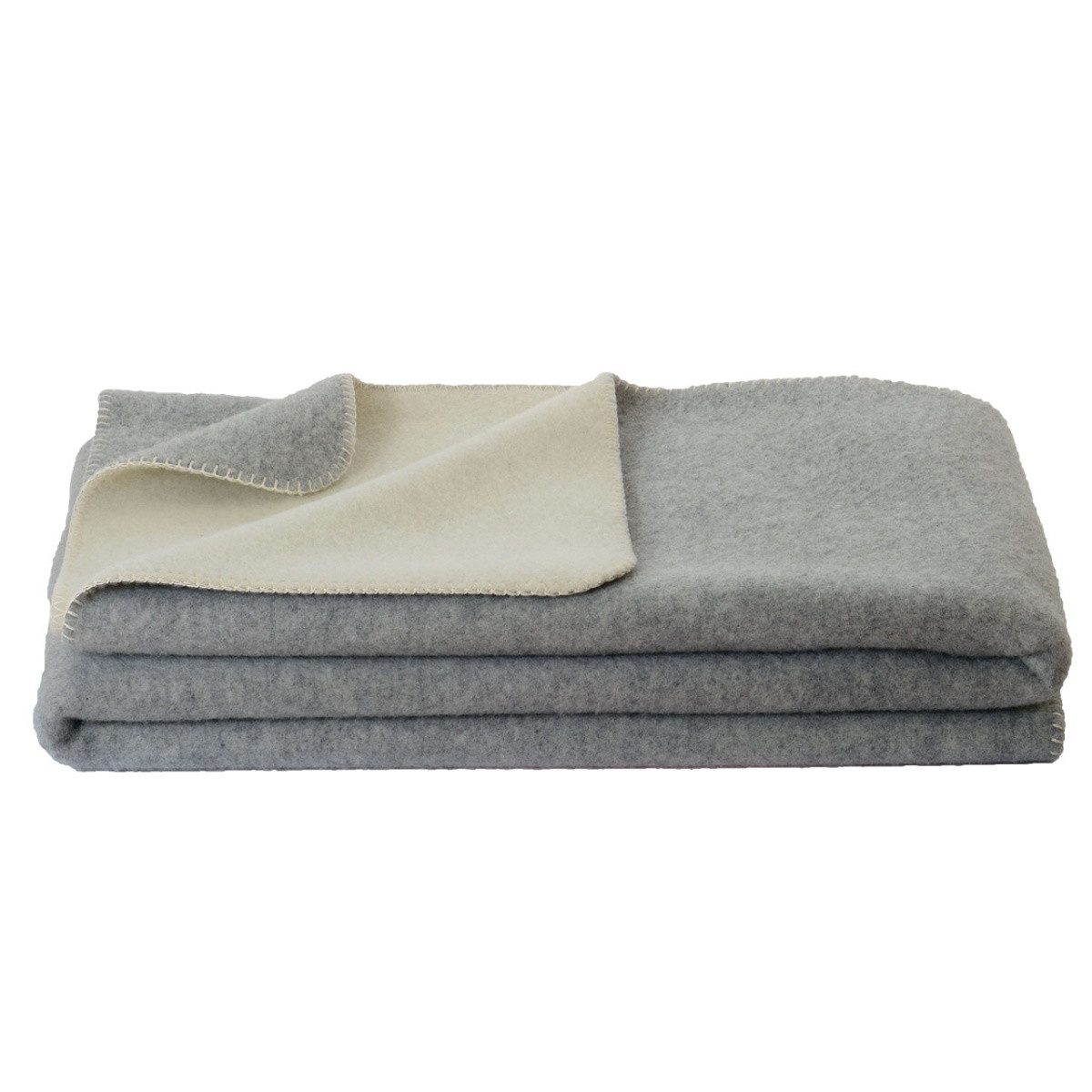 Wohndecke Ökolana, Steinbeck GmbH, Wolldecke aus 100% deutscher Schurwolle günstig online kaufen