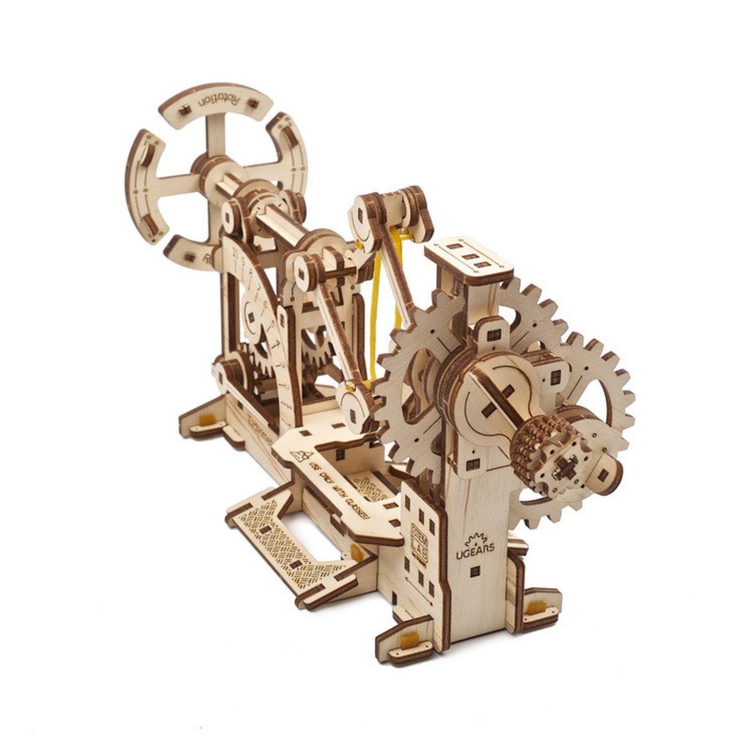 Puzzleteile Mechanisches Tachometer Holzpuzzle, Puzzle Ugears 133 UGEARS