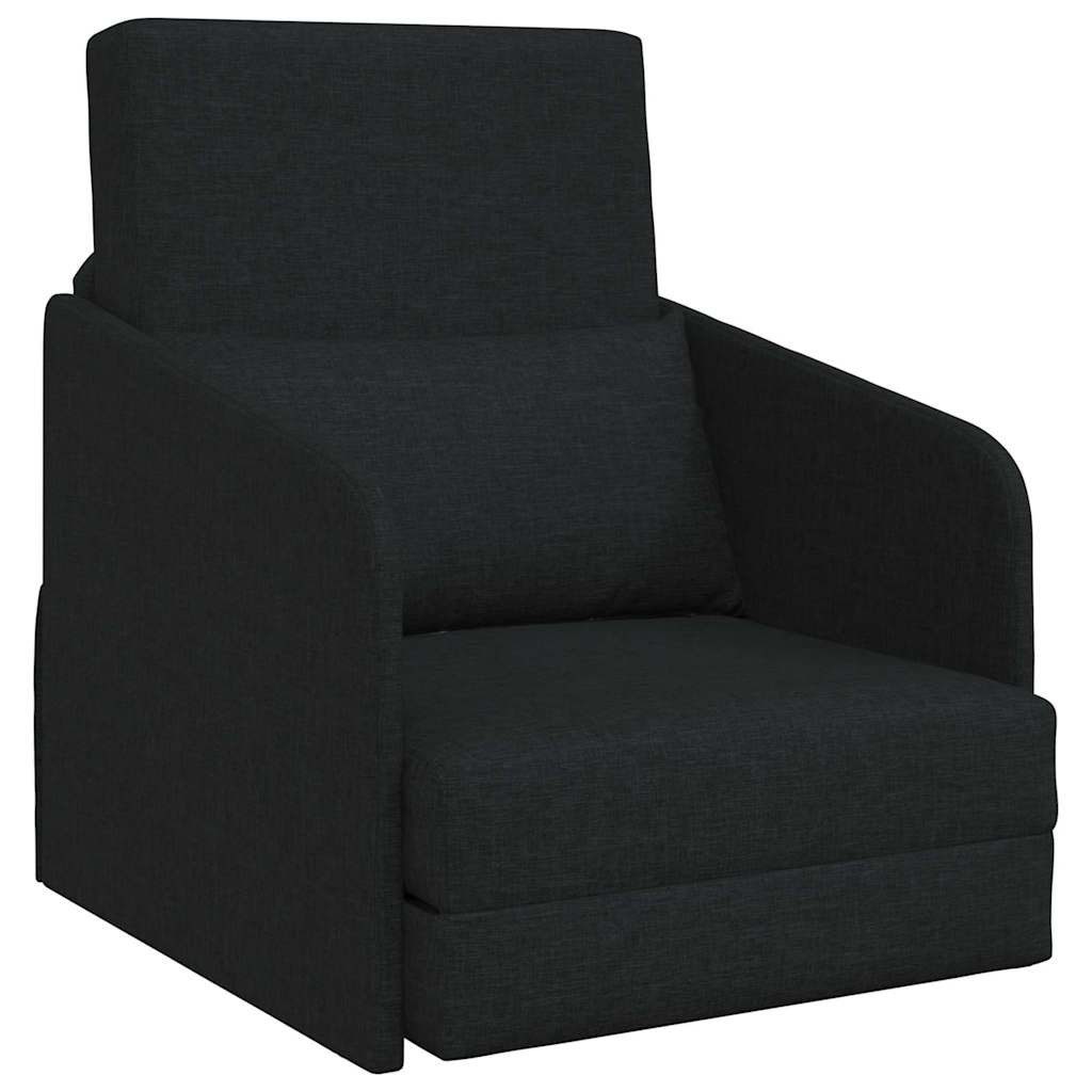 vidaXL Sofa Sofa Bett Schwarz 65 günstig online kaufen