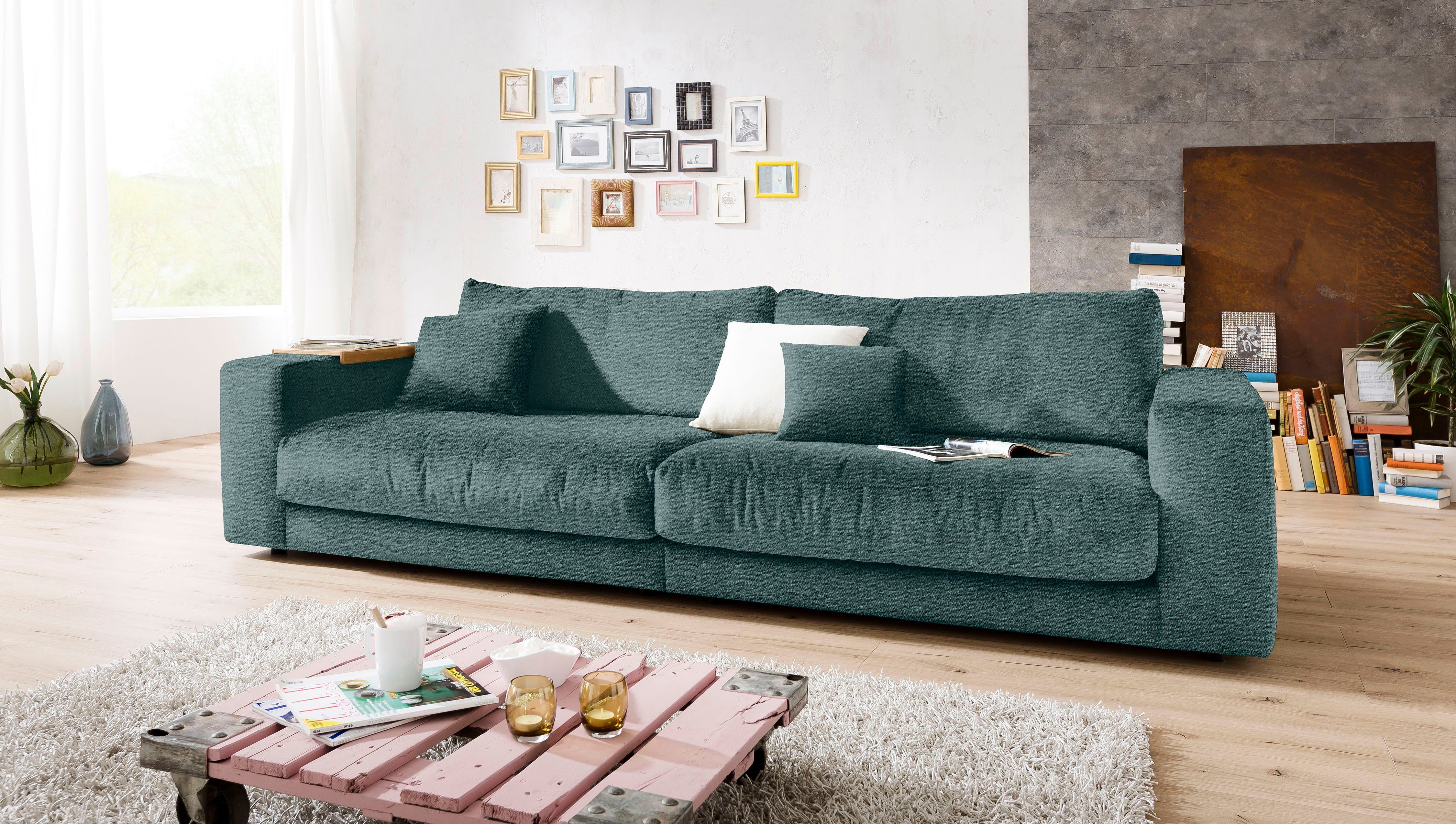 3C Flatterkissen, II, 1 Enisa Flecken-Schutz-Bezug mit Wahlweise incl. Easy Big-Sofa Candy care