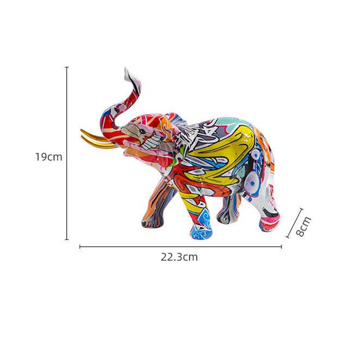 trends for living Tierfigur Moderne Skulptur Dekofigur,Elefanten Statue 24 günstig online kaufen