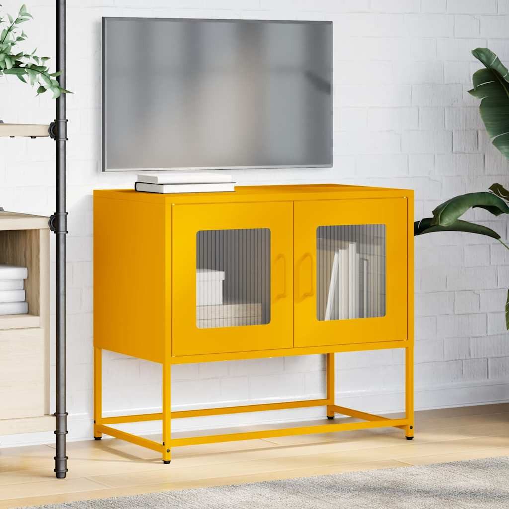 vidaXL TV-Schrank TV-Schrank Senfgelb 68x39x60,5 cm günstig online kaufen