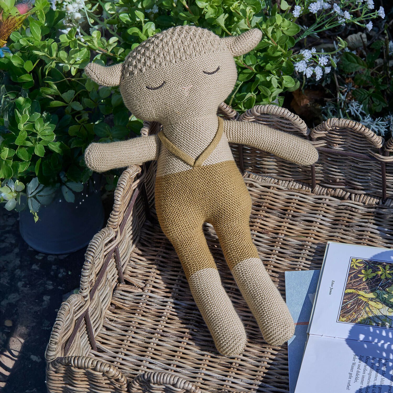 Mirabeau Kuscheltier Stofftier Cuddlecloud beige