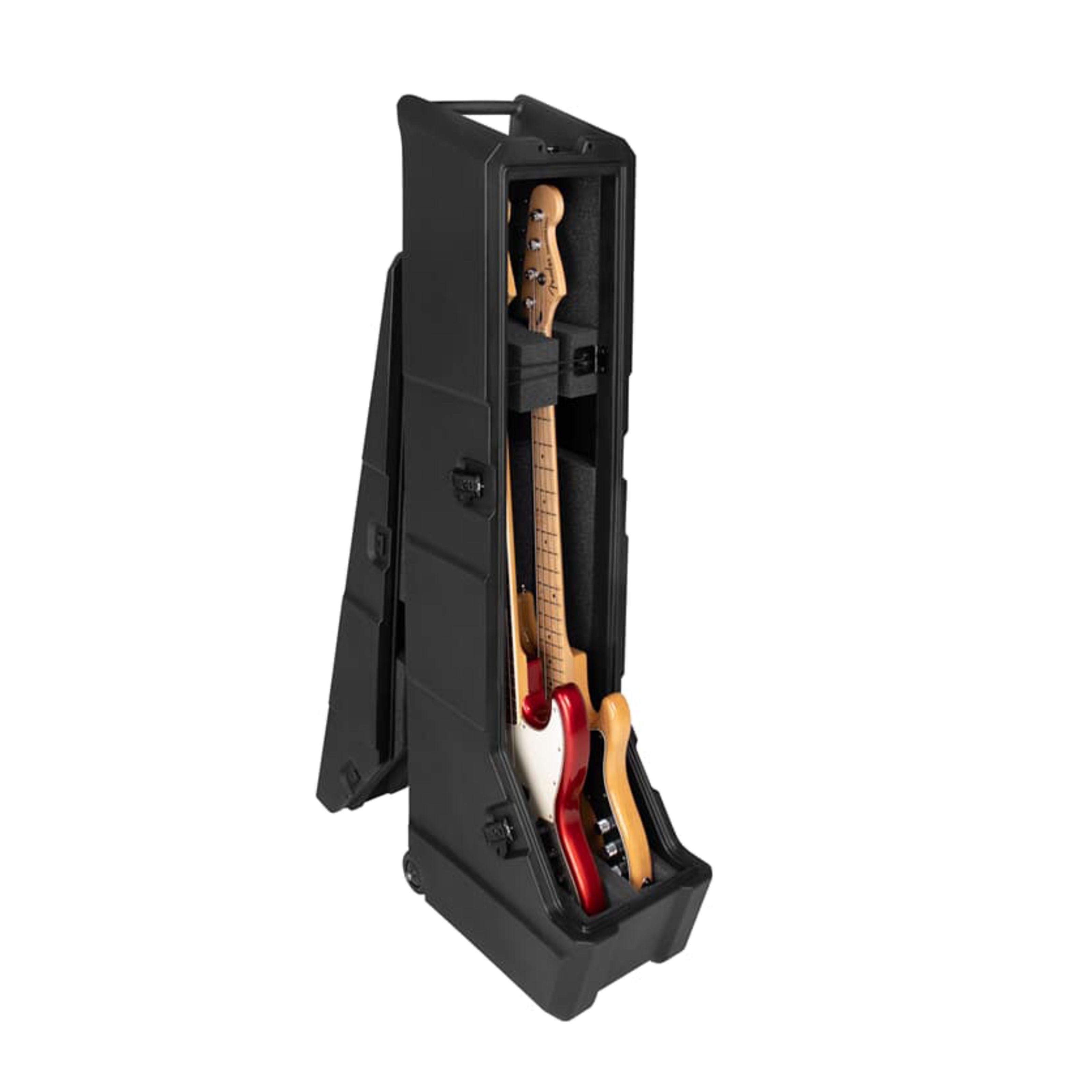 Gator E-Gitarren-Koffer, Mini Vault Dual Electric Bass - Koffer für E-Bässe